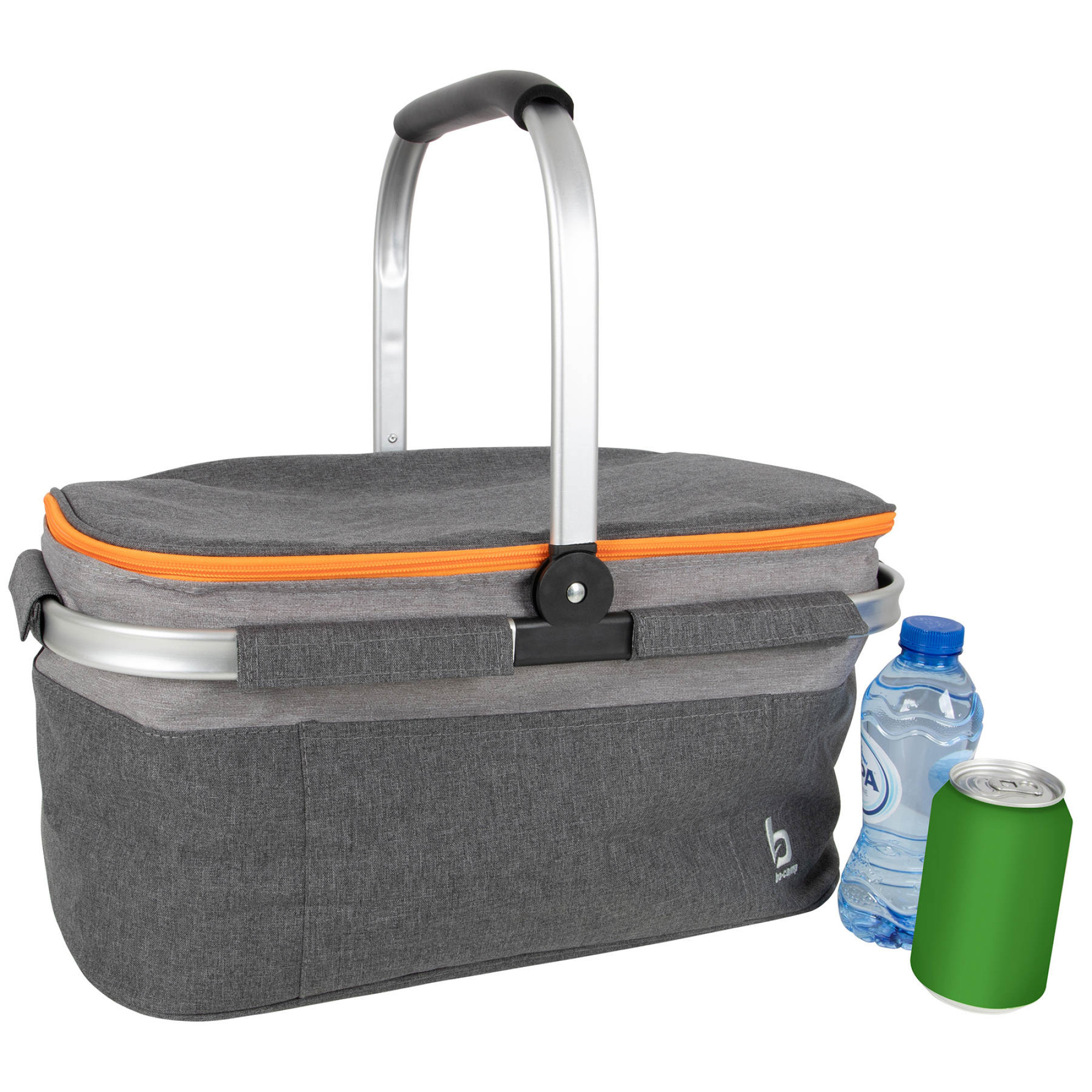Термосумка Bo-Camp Cooler Basket 26 Liters Grey (6702978) - 2 - Robinzon.ua
