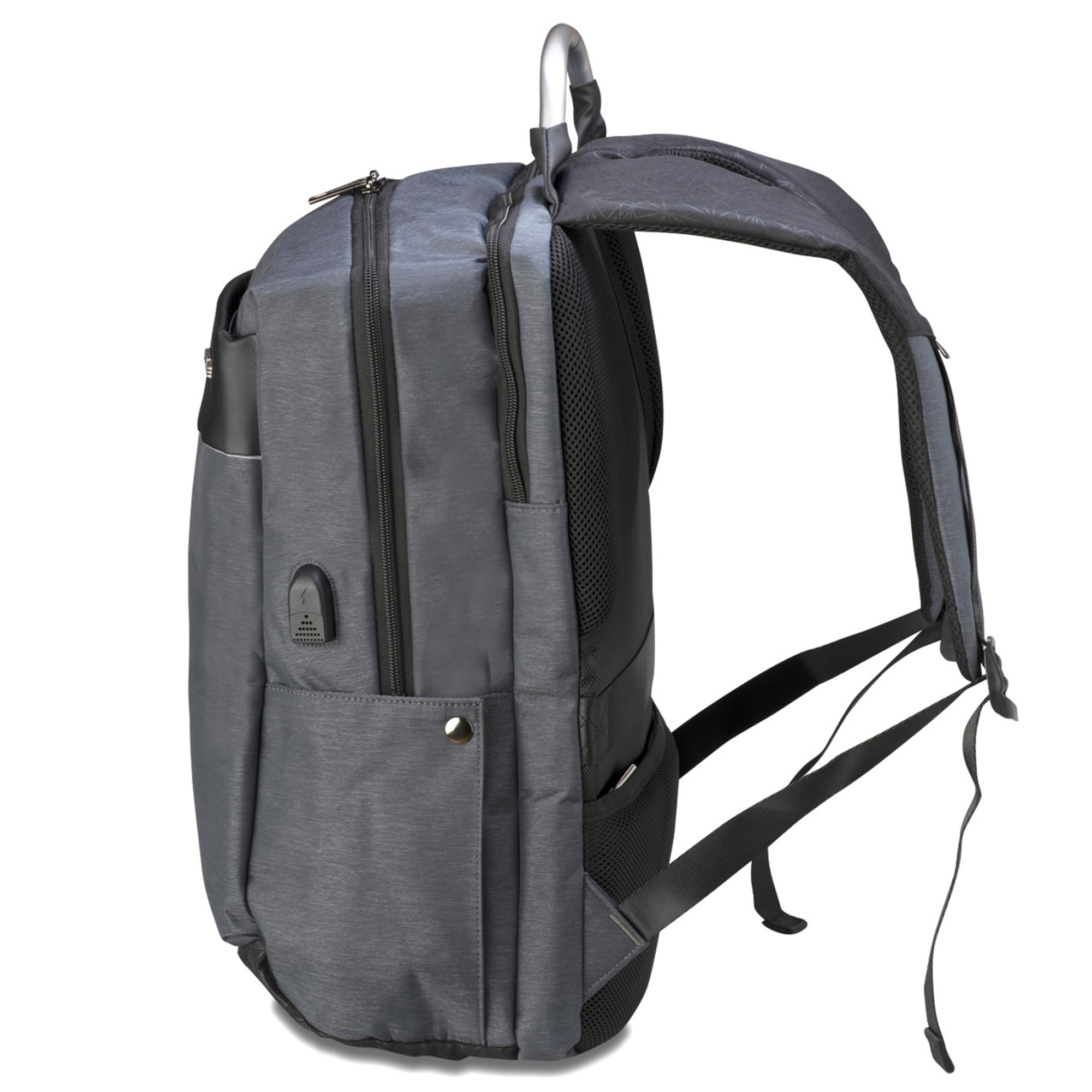 Рюкзак міський Semi Line USB 30 Grey (P8002) - 1 - Robinzon.ua