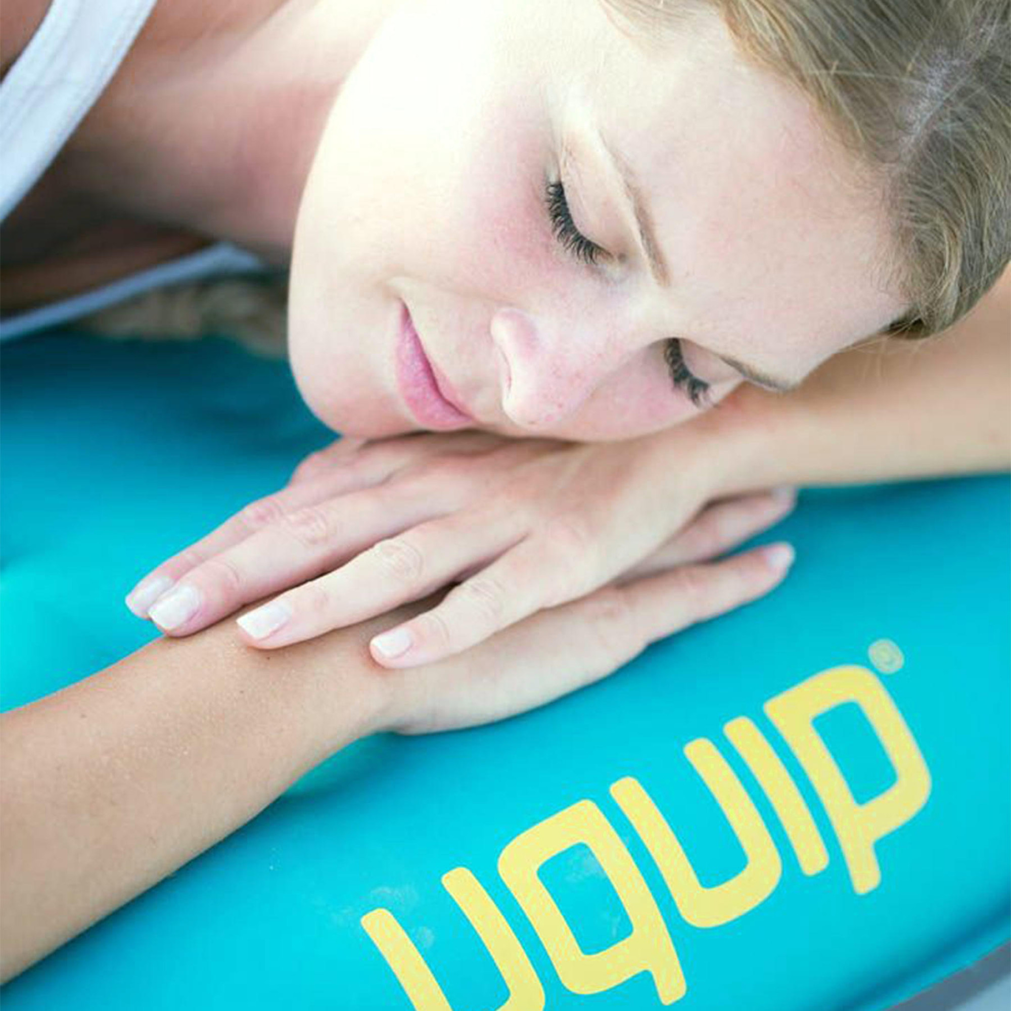 Матрац надувний Uquip Betty Double Petrol/Grey (243108) - Robinzon.ua