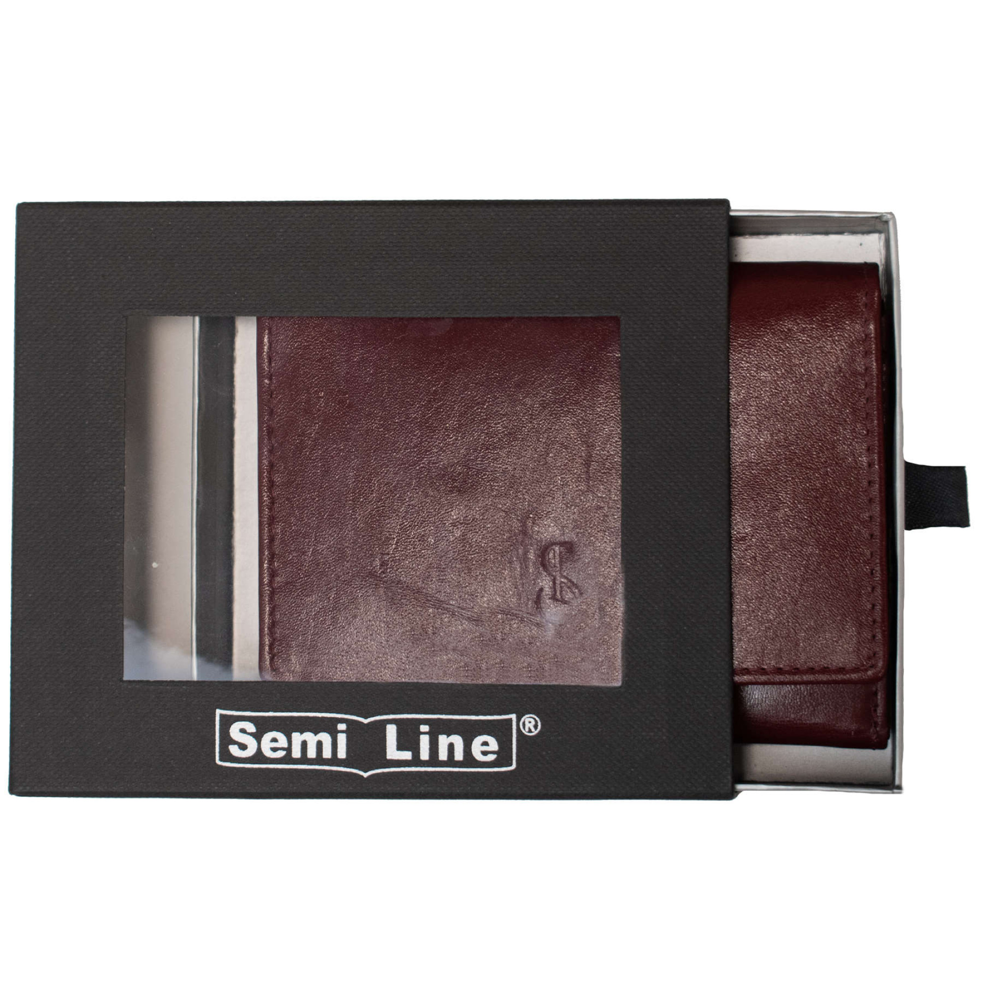 Гаманець жіночий шкіряний Semi Line RFID Dark Red (P8263-2) - 1 - Robinzon.ua