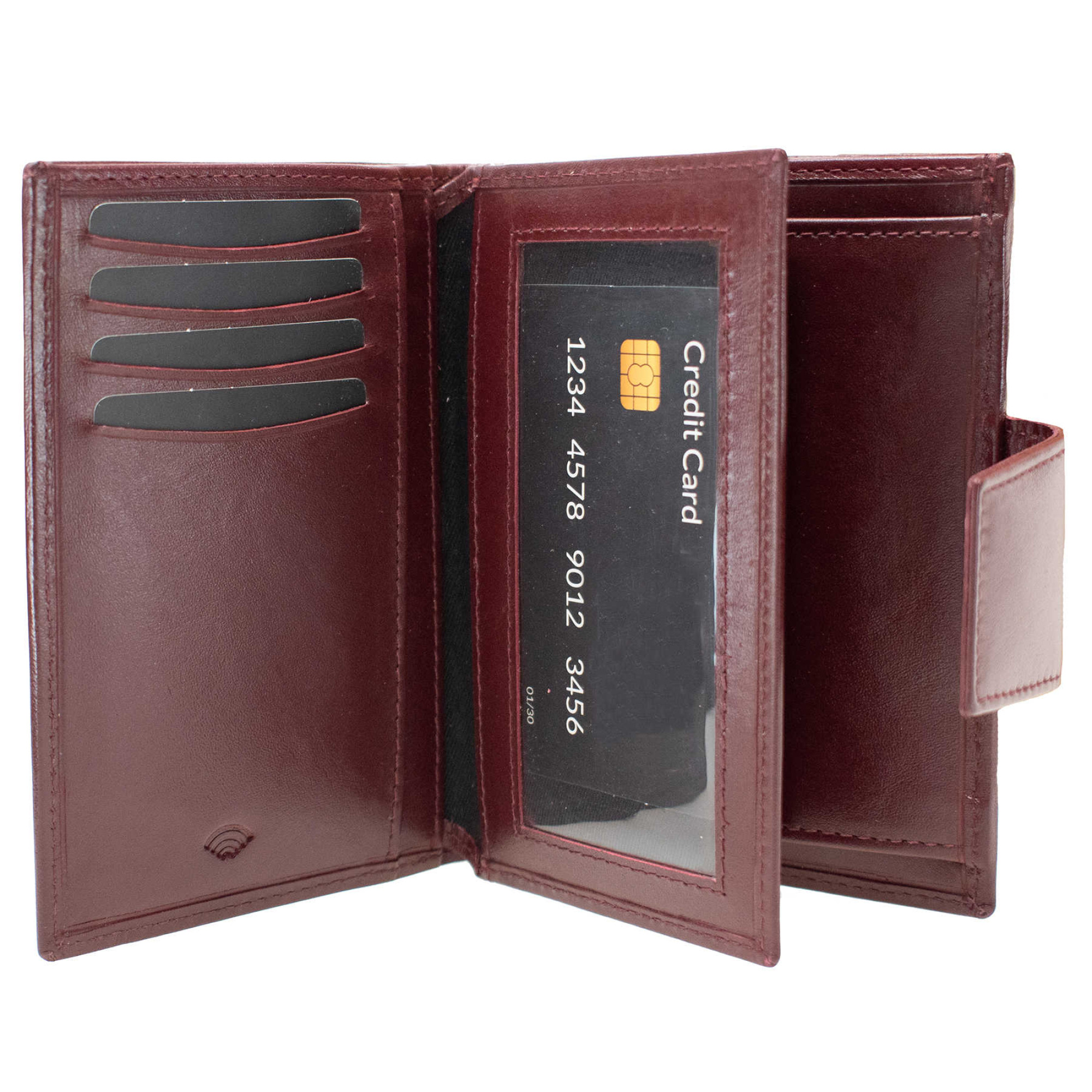 Кошелек женский кожаный Semi Line RFID Dark Red (P8261-2) - 1 - Robinzon.ua