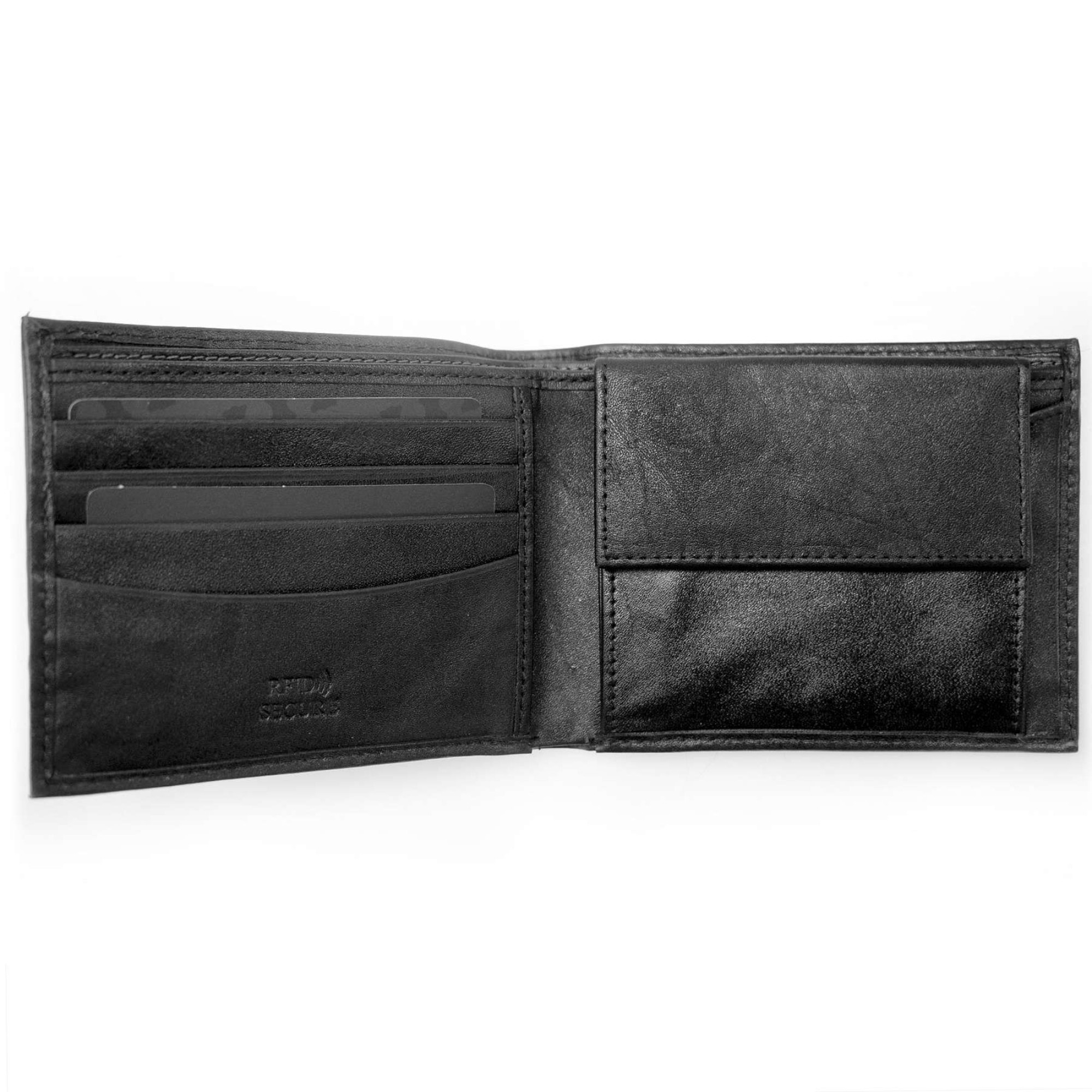 Портмоне чоловіче шкіряне Semi Line RFID Black (P8275-0) - 1 - Robinzon.ua