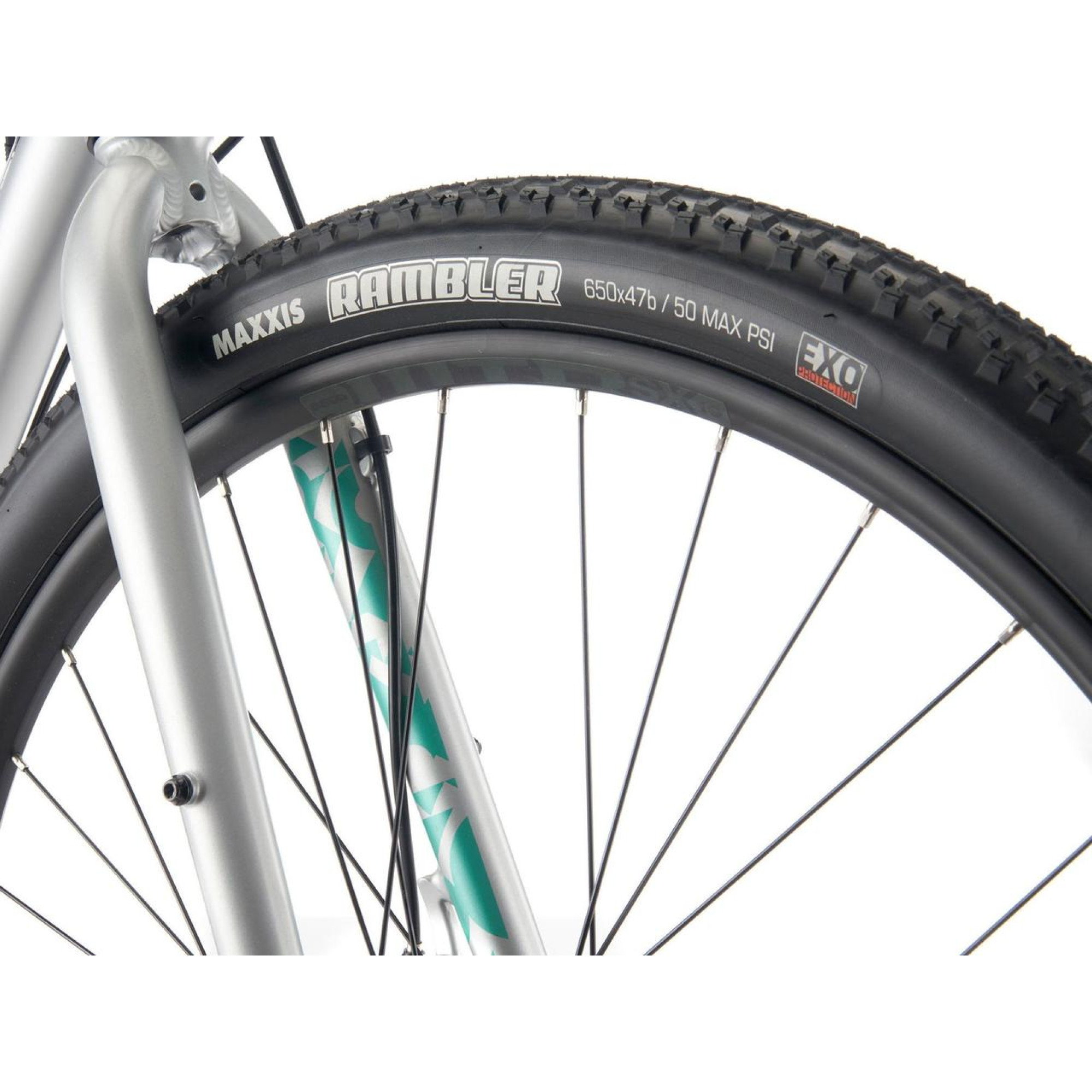 Велосипед гравійний Kona Rove AL 650, 27.5", 2024, Silver, 54 см (KNA B36RV6554) - 4 - Robinzon.ua