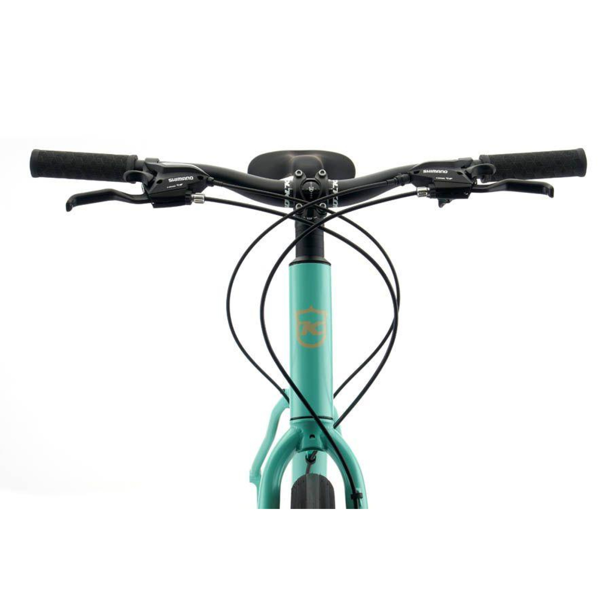 Дорожній велосипед Kona Dew Green 2022, Mint Green, М, 27,5" (B22DWGR03) - 6 - Robinzon.ua