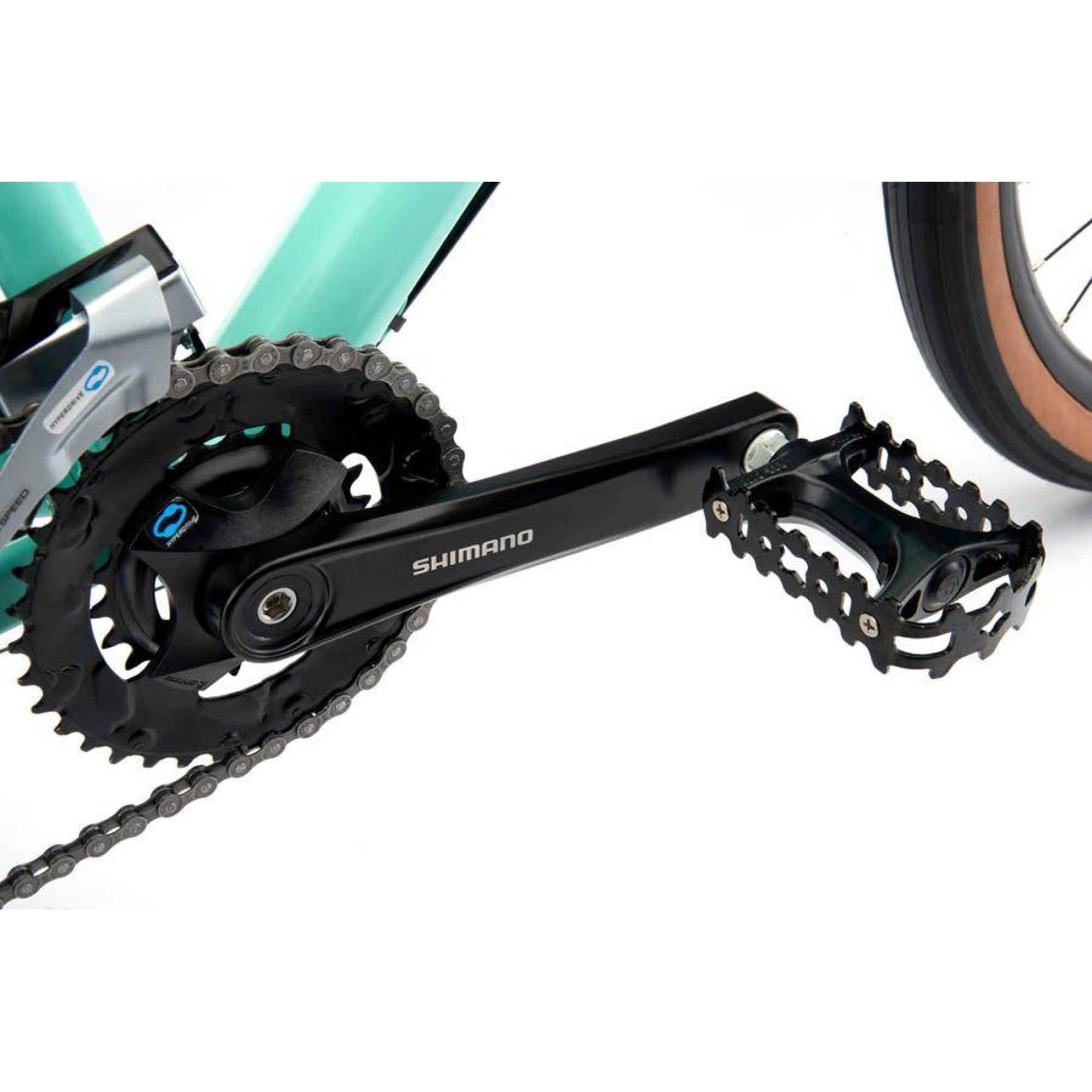 Дорожній велосипед Kona Dew Green 2022, Mint Green, L, 27,5" (B22DWGR05) - 2 - Robinzon.ua