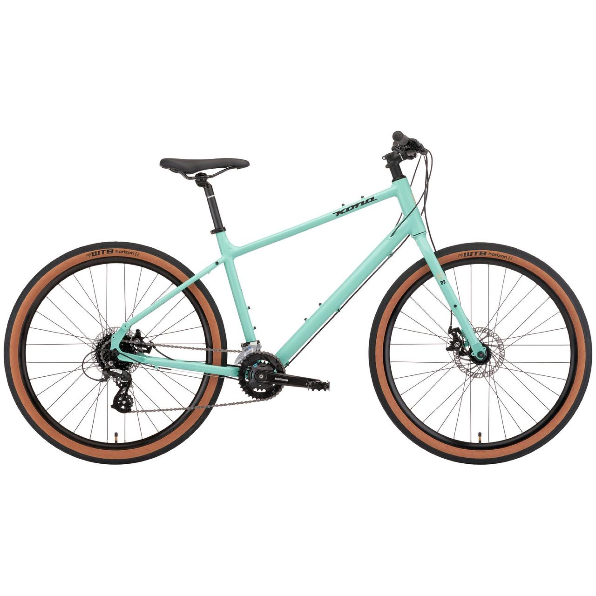 Дорожній велосипед Kona Dew Green 2022, Mint Green, L, 27,5" (B22DWGR05) - Robinzon.ua