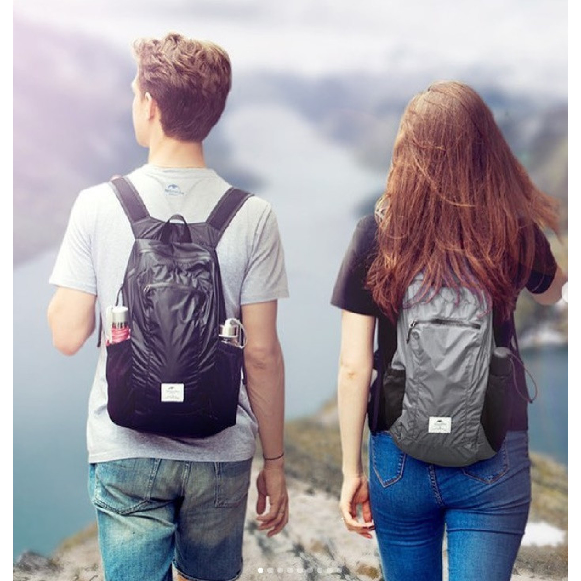 Cкладний рюкзак Naturehike 18 л чорний NH17A012-B - 1 - Robinzon.ua