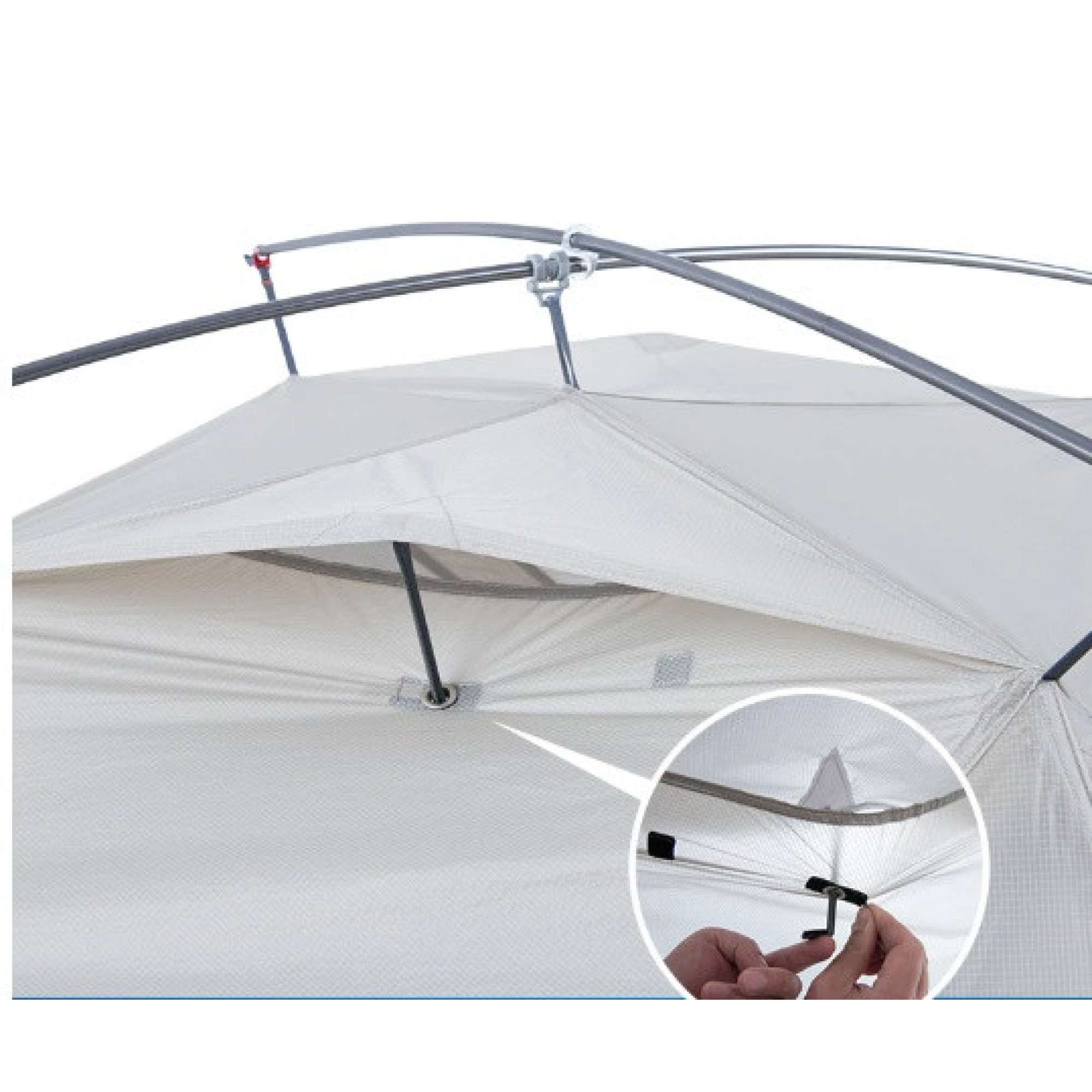 Одноместная палатка Naturehike VIK 1 с юбкой серого цвета NH18W001-K. - 1 - Robinzon.ua