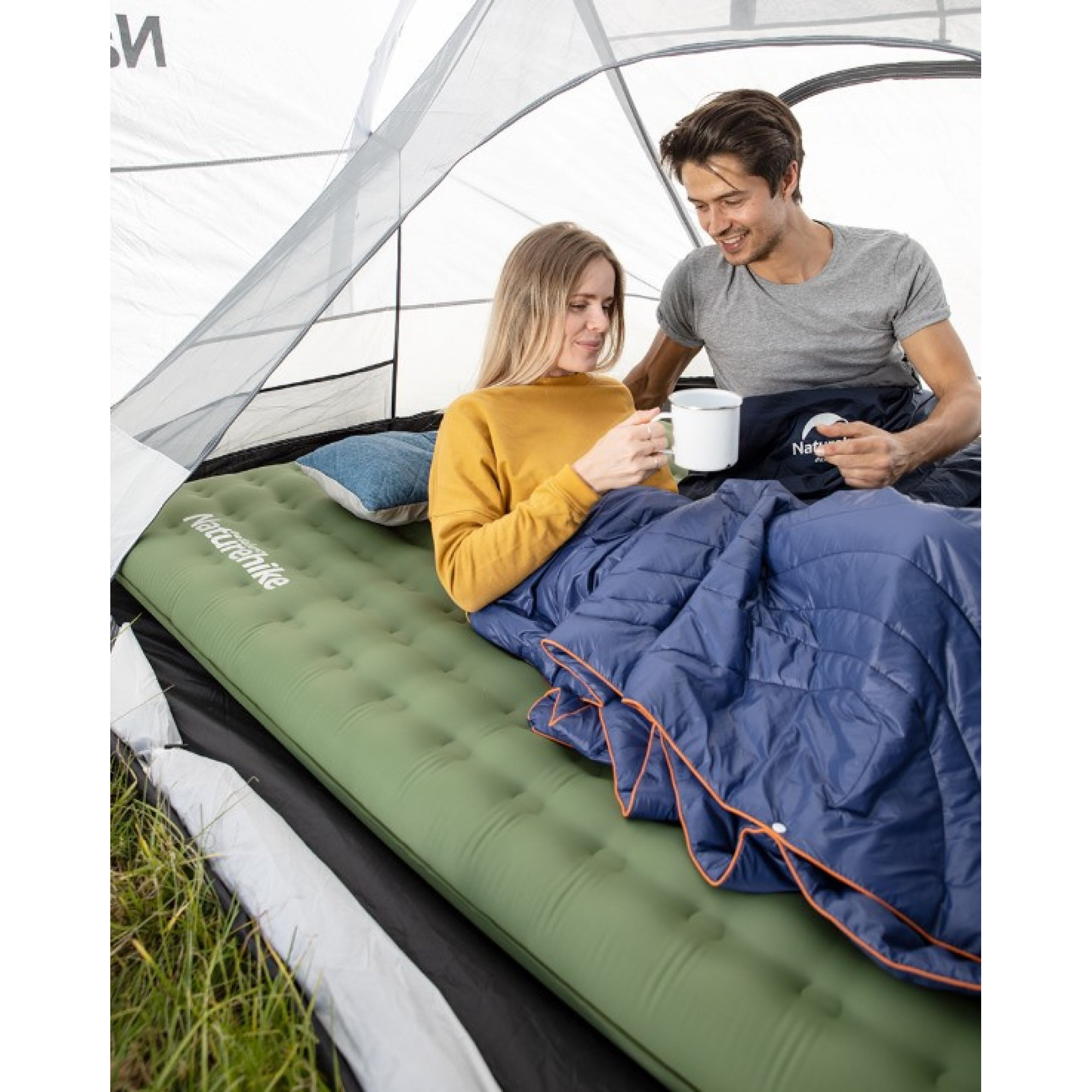 Двухместный коврик Naturehike серый NH19QD010. - 2 - Robinzon.ua