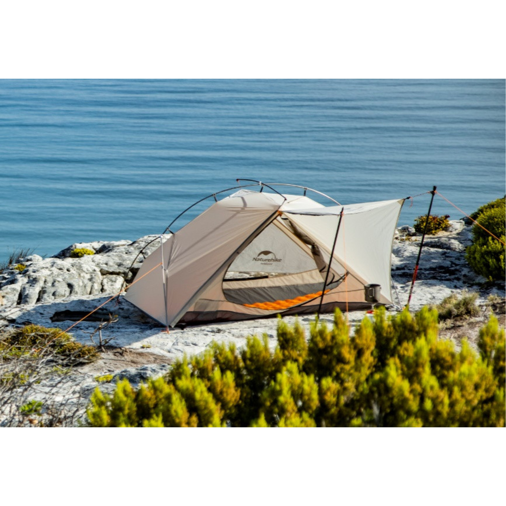 Двомісний намет Naturehike VIK 2 сірий NH19ZP003-1 - 5 - Robinzon.ua