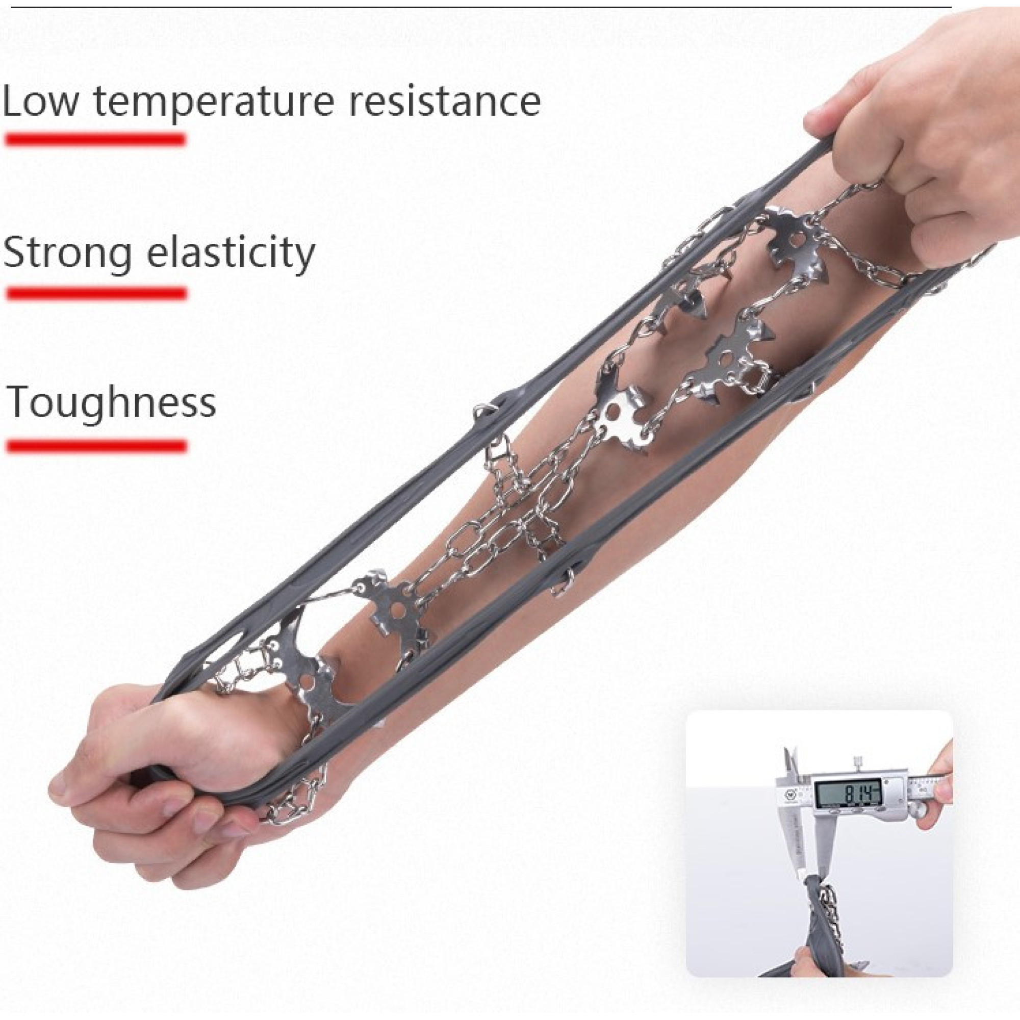 Ледоступы Naturehike на 19 зубьев размер M (39-43) NH19HJ001. - 3 - Robinzon.ua