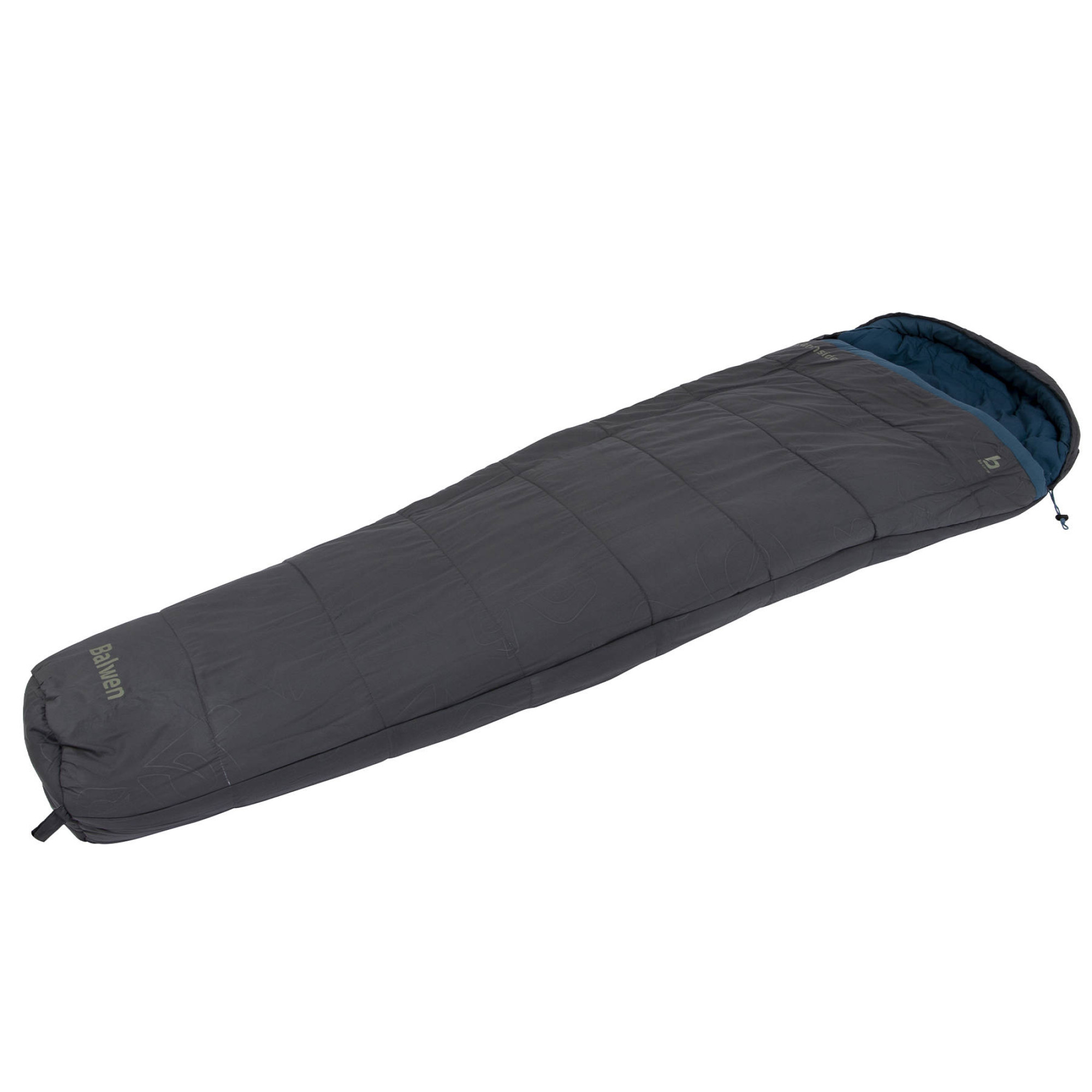 Спальний мішок Bo-Camp Balwen Cool/Warm Silver -4° Blue/Grey (3605888) - 3 - Robinzon.ua