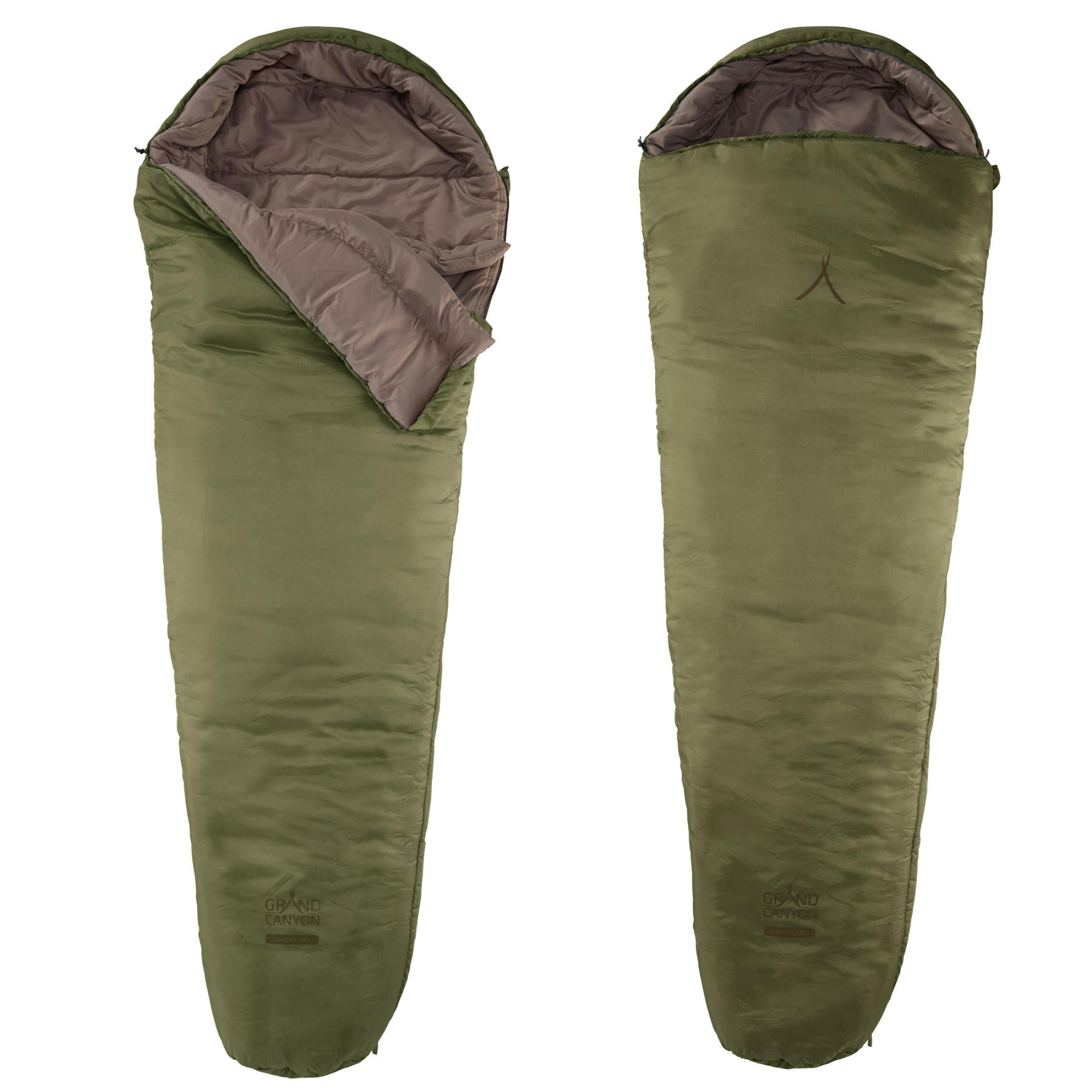 Спальный мешок Grand Canyon Kansas 190 0°C Capulet Olive Left (340019) - 6 - Robinzon.ua