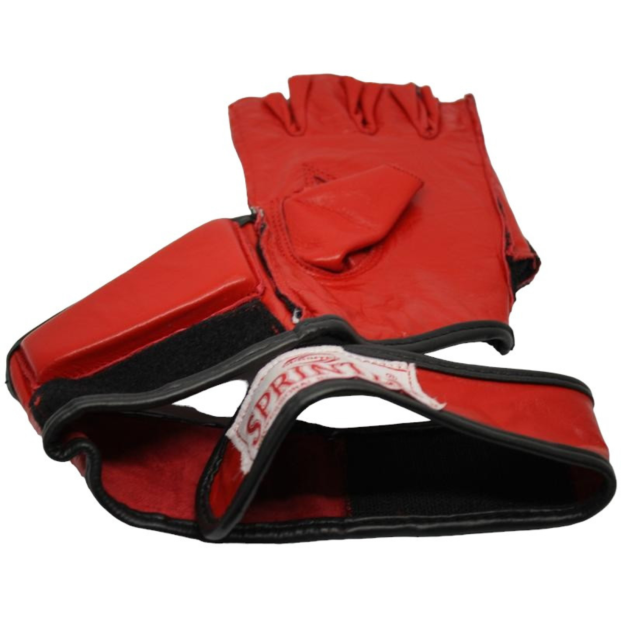 Перчатки для единоборств Sprinter - L. Красные. Кожа - 3 - Robinzon.ua