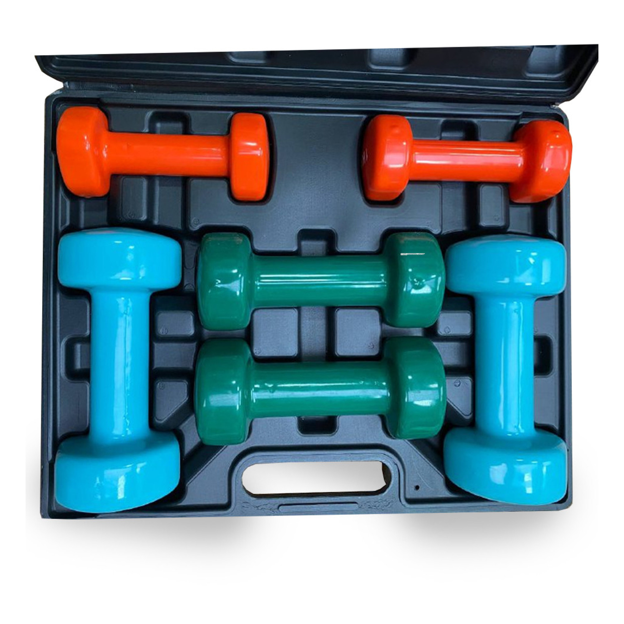 Набір гантелей в кейсі 12 кг. PowerPlay 4118 - 2 - Robinzon.ua