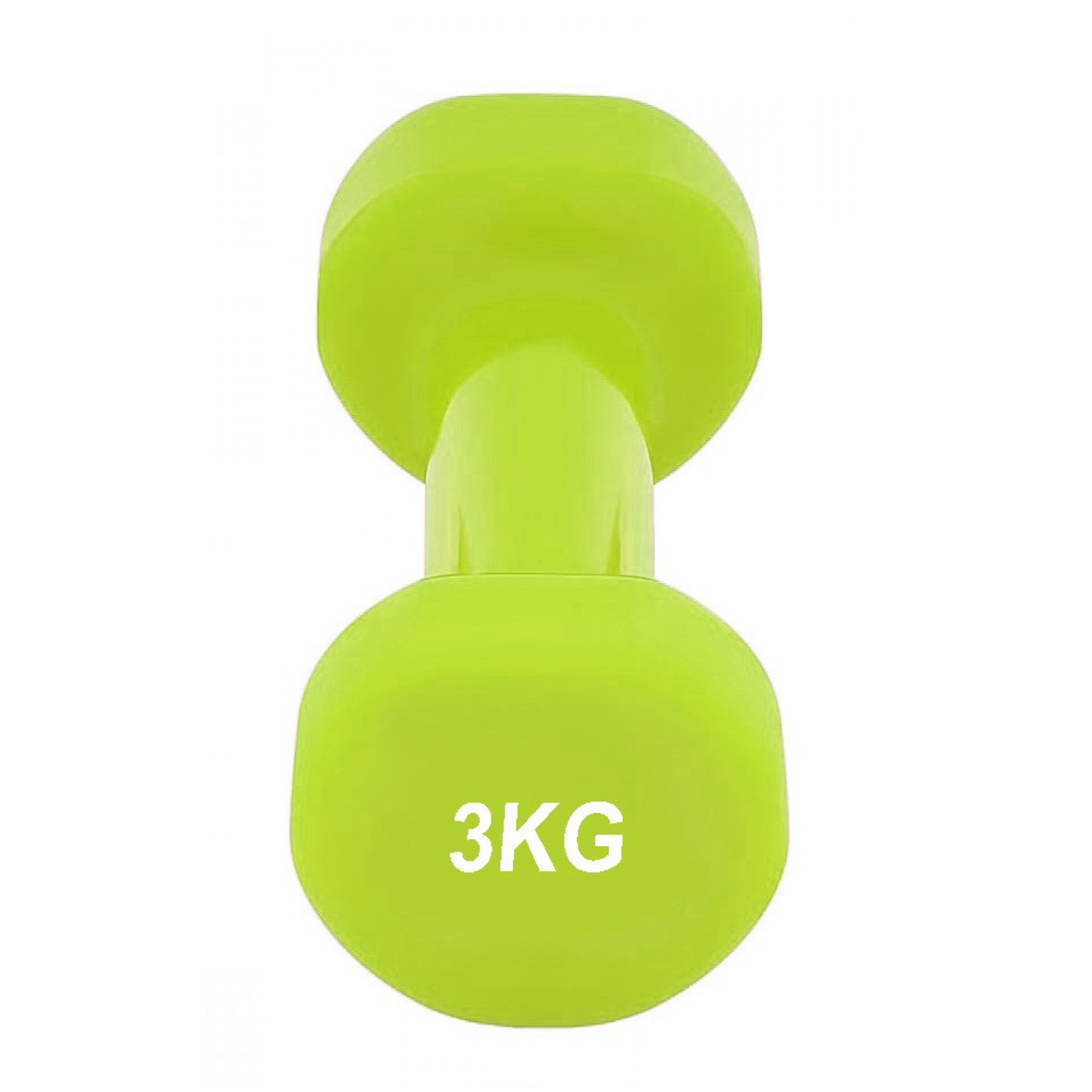 Гантель PowerPlay 4125 виниловая 3 кг Зеленая - 4 - Robinzon.ua