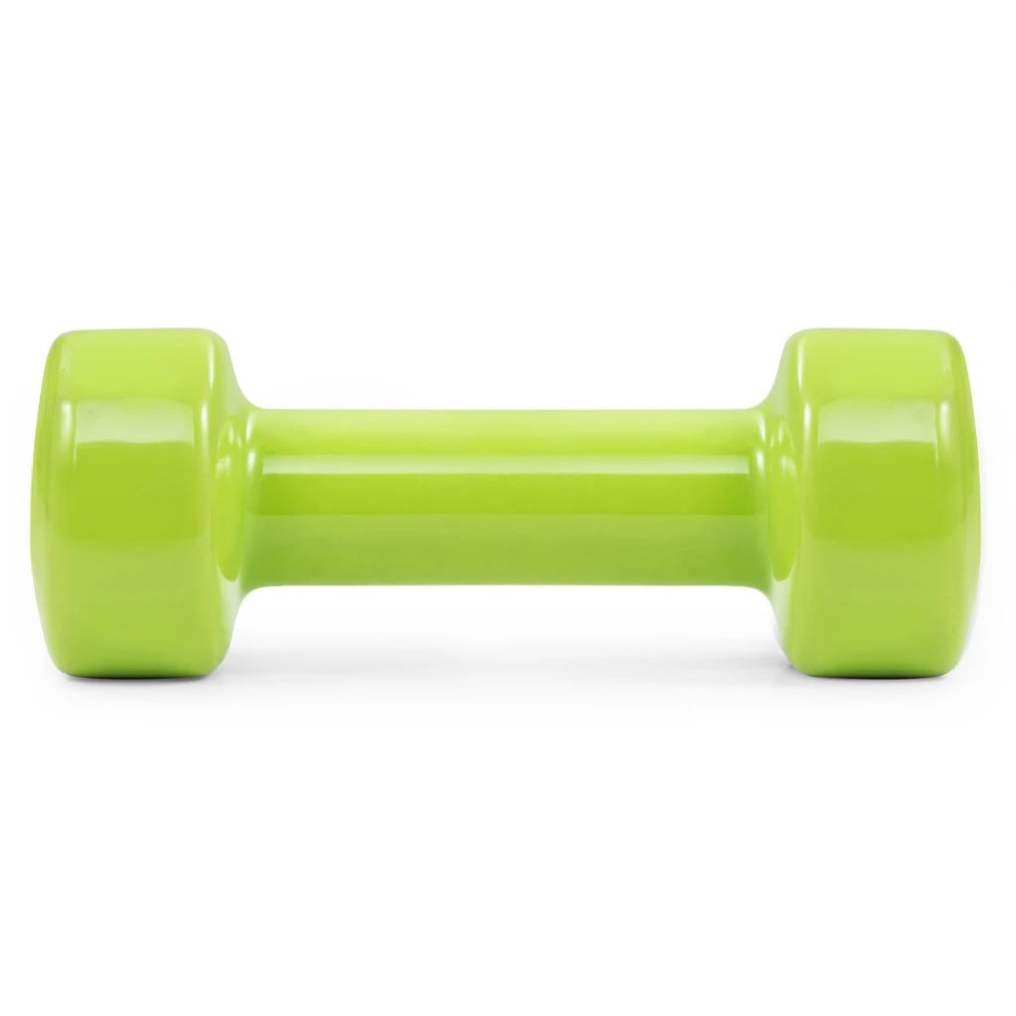 Гантель PowerPlay 4125 виниловая 3 кг Зеленая - 2 - Robinzon.ua