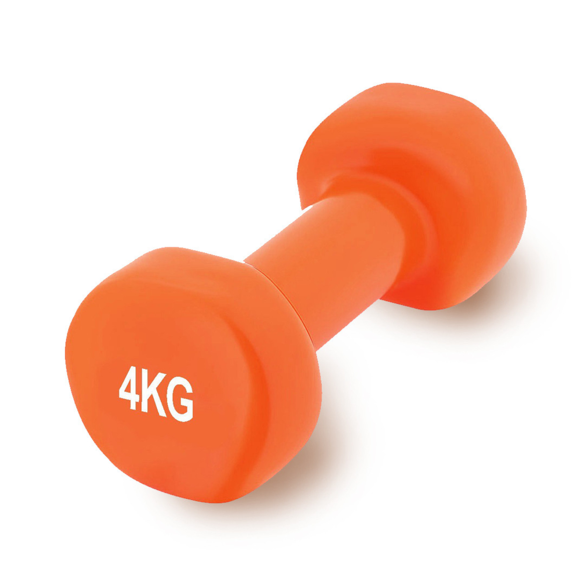 Гантель PowerPlay 4125 вінілова 4 кг Помаранчева - 1 - Robinzon.ua