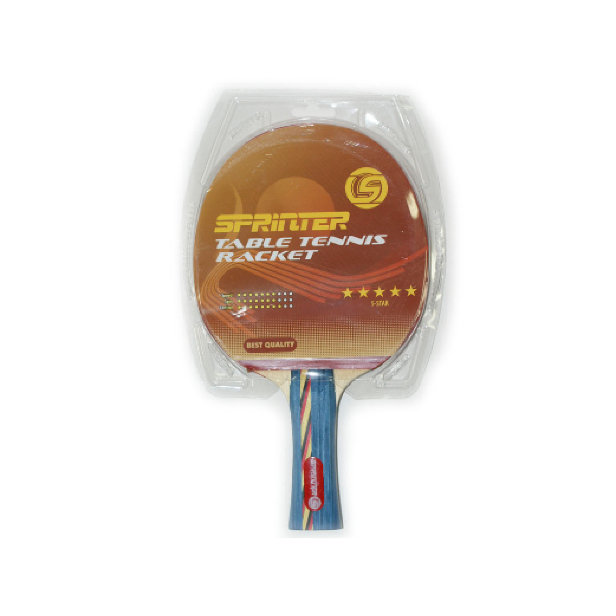 Ракетка для гри в настільний теніс Sprinter 5*, для досвідчених гравців S-503 - 2 - Robinzon.ua