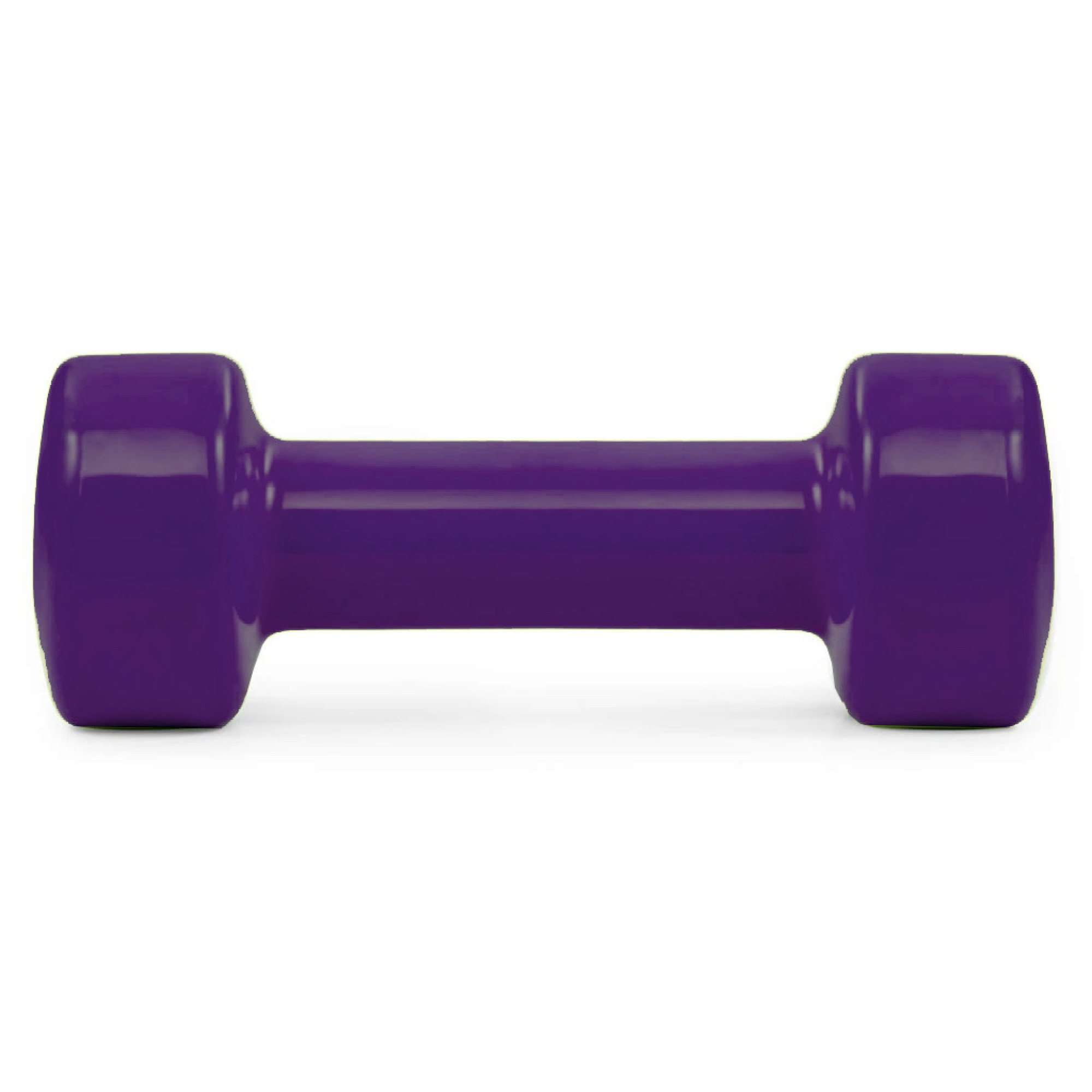 Гантель PowerPlay 4125 виниловая 2.5 кг Фиолетовая - 2 - Robinzon.ua