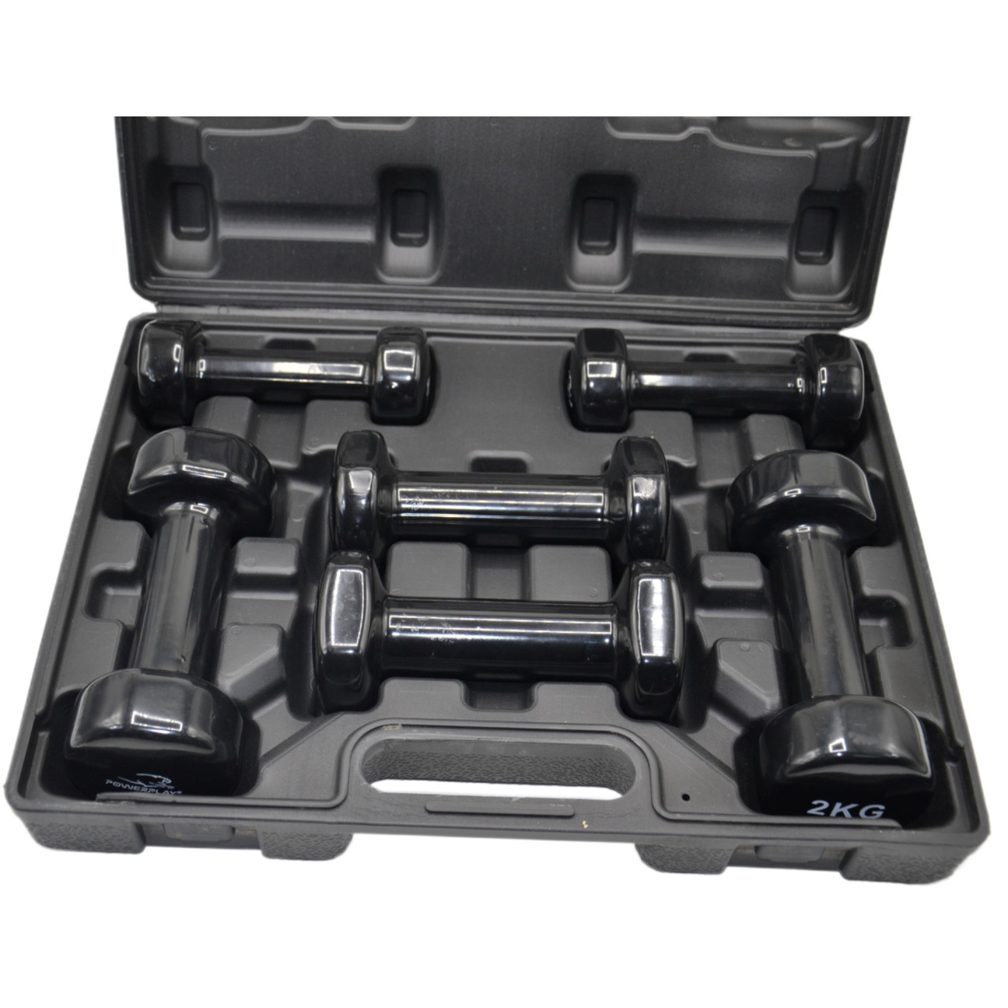 Набір гантелей в кейсі 9 кг. PowerPlay 4121 - 1 - Robinzon.ua
