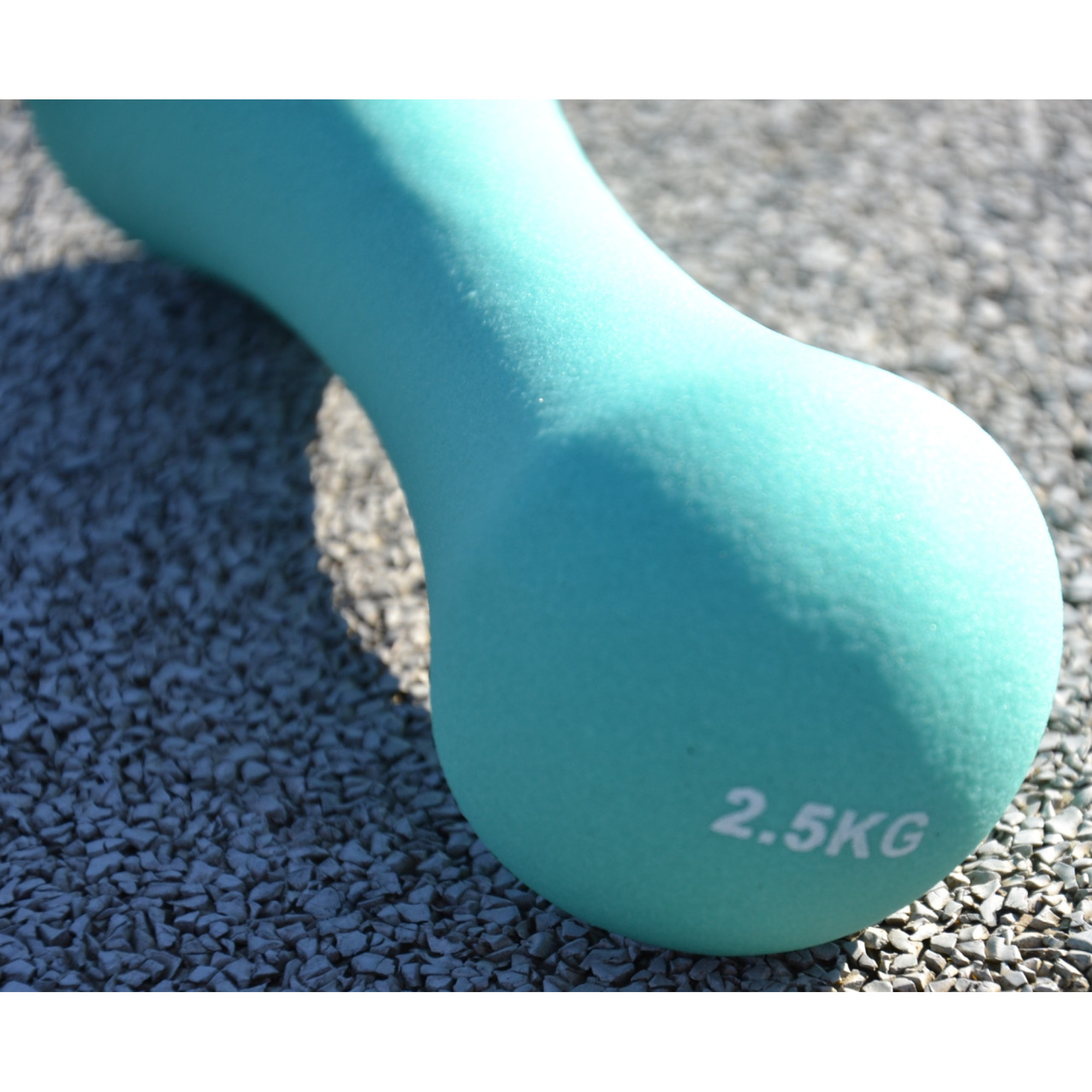 Гантель неопреновая PowerPlay 4126 Spartacus 2.5 кг. Мятная (1шт.) - 6 - Robinzon.ua