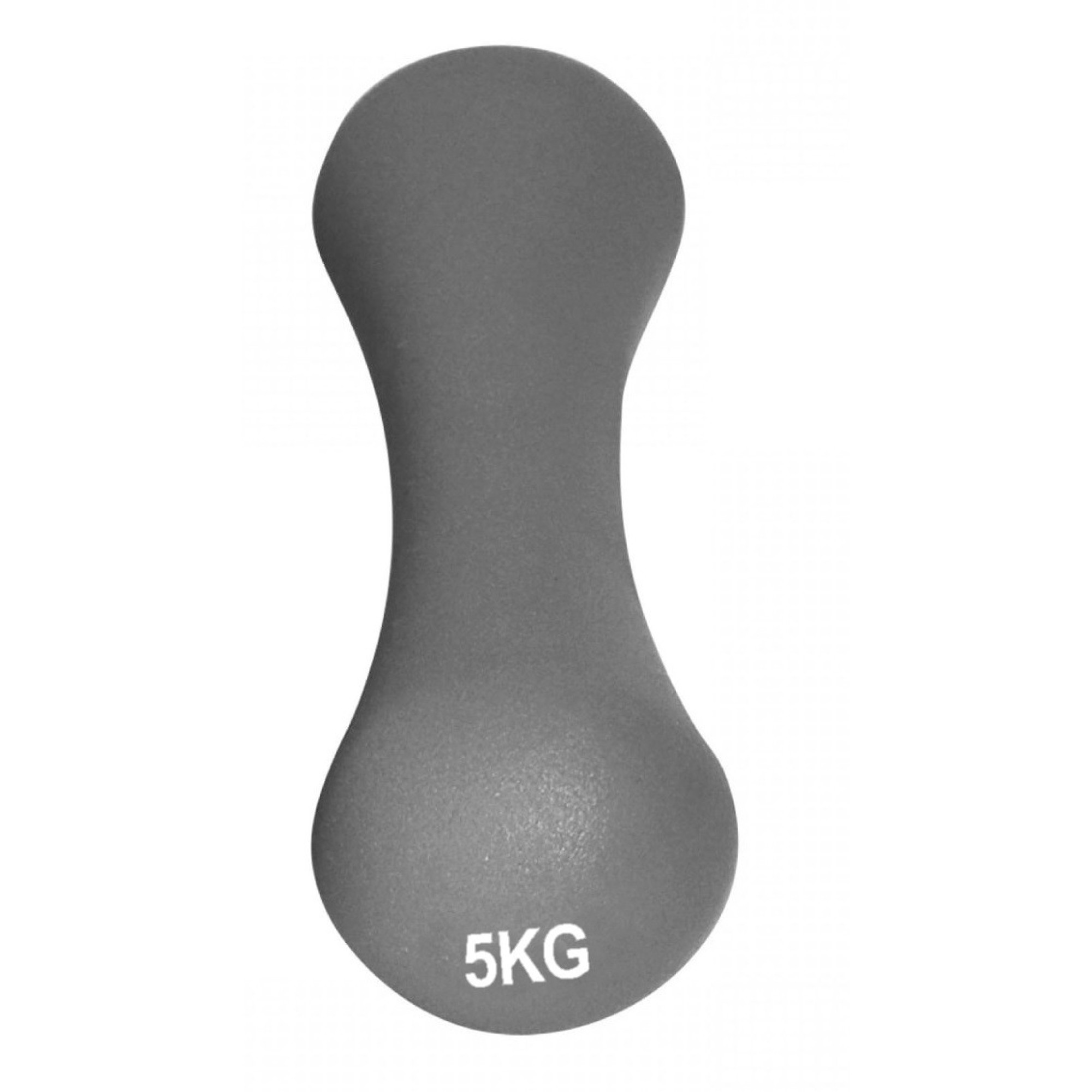 Гантель неопренова PowerPlay 4126 Spartacus 2*5 кг. Сіріі (2шт.) - 4 - Robinzon.ua