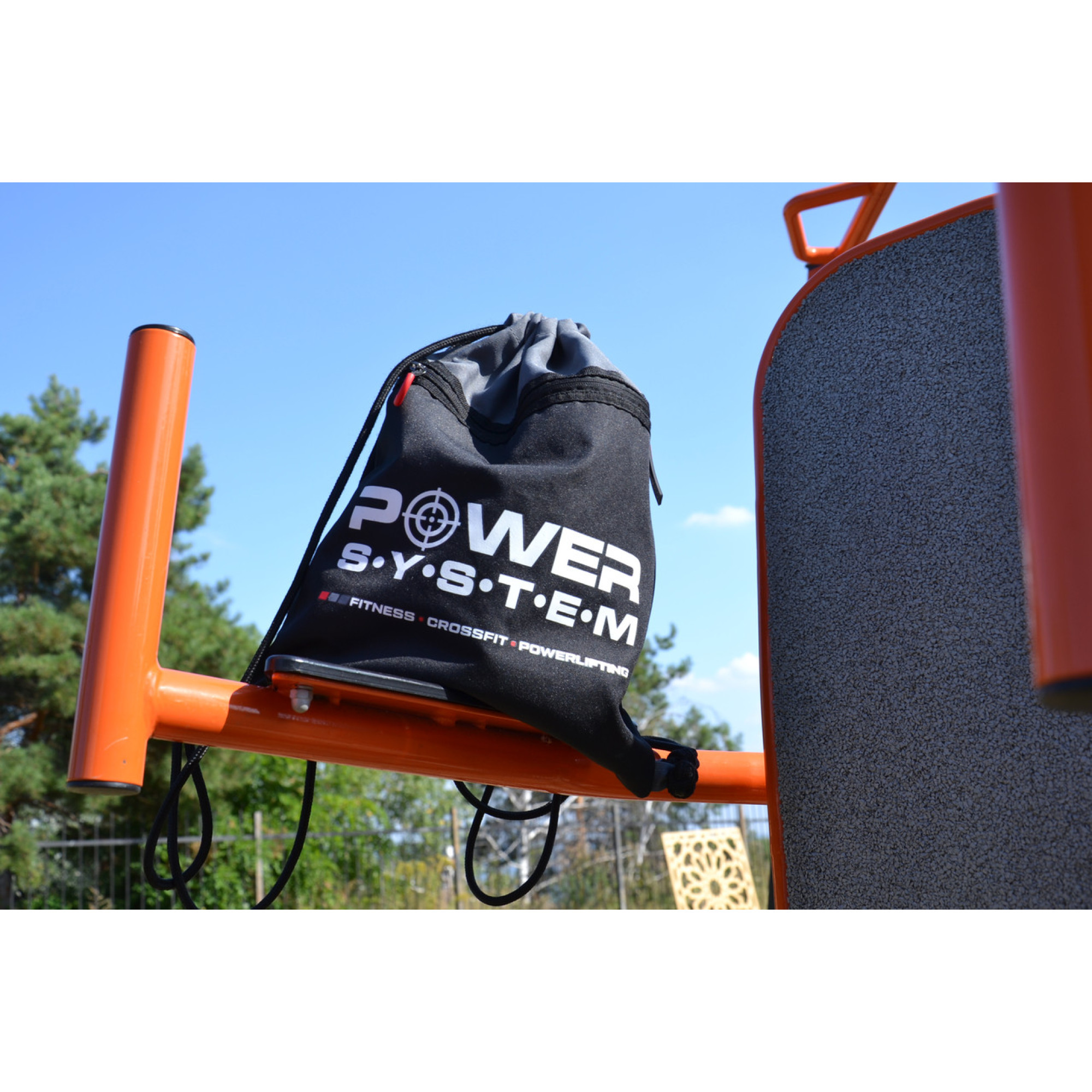 Рюкзак спортивный Power System PS-7011 Gym Sack Alpha Blak/Grey - 4 - Robinzon.ua