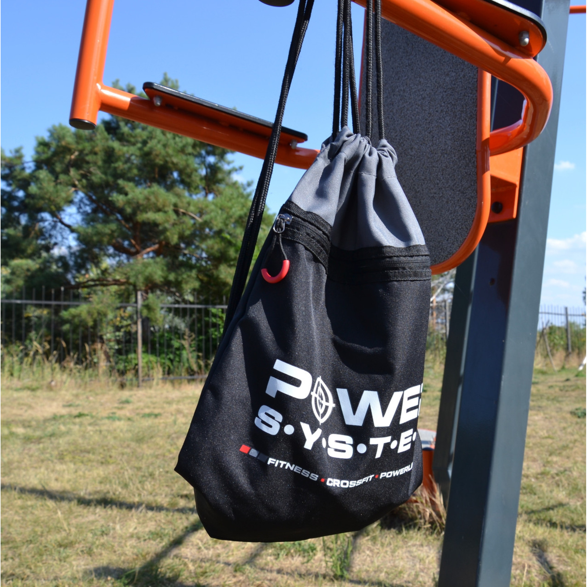 Рюкзак спортивный Power System PS-7011 Gym Sack Alpha Blak/Grey - 2 - Robinzon.ua