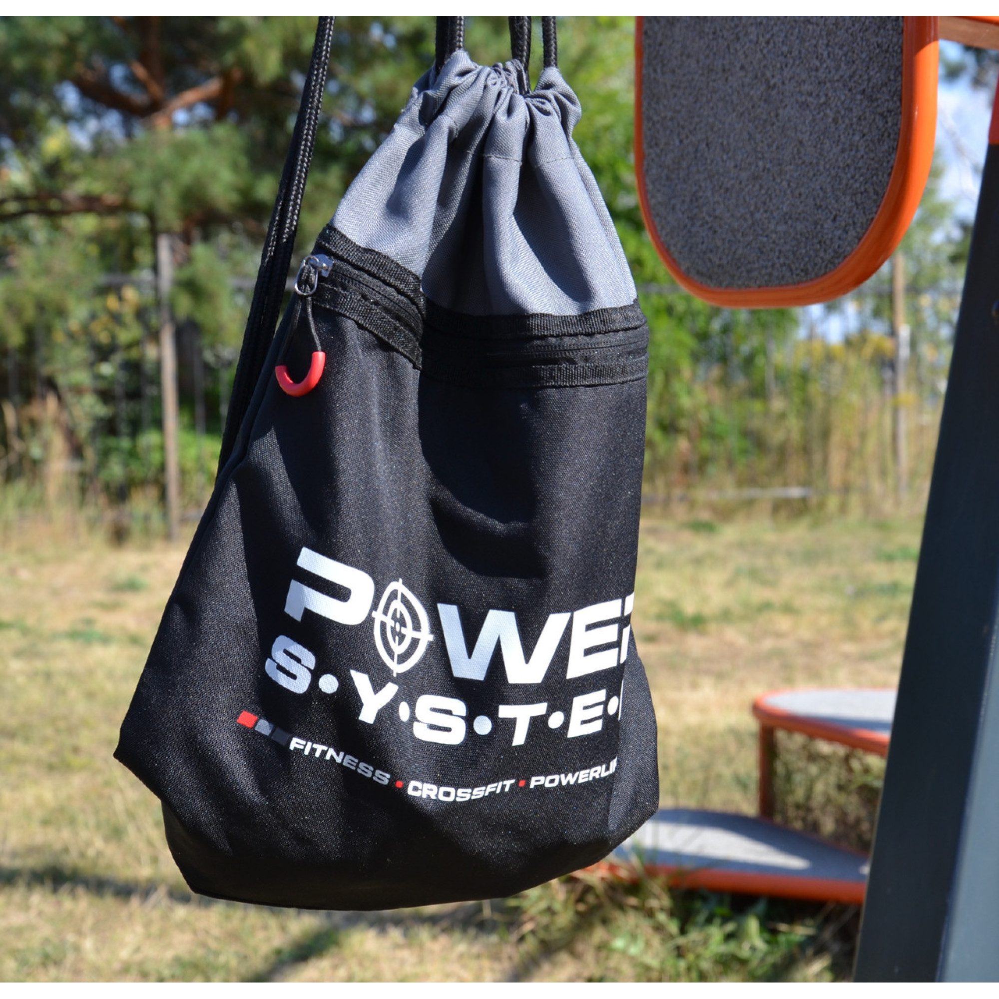 Рюкзак спортивный Power System PS-7011 Gym Sack Alpha Blak/Grey - 5 - Robinzon.ua
