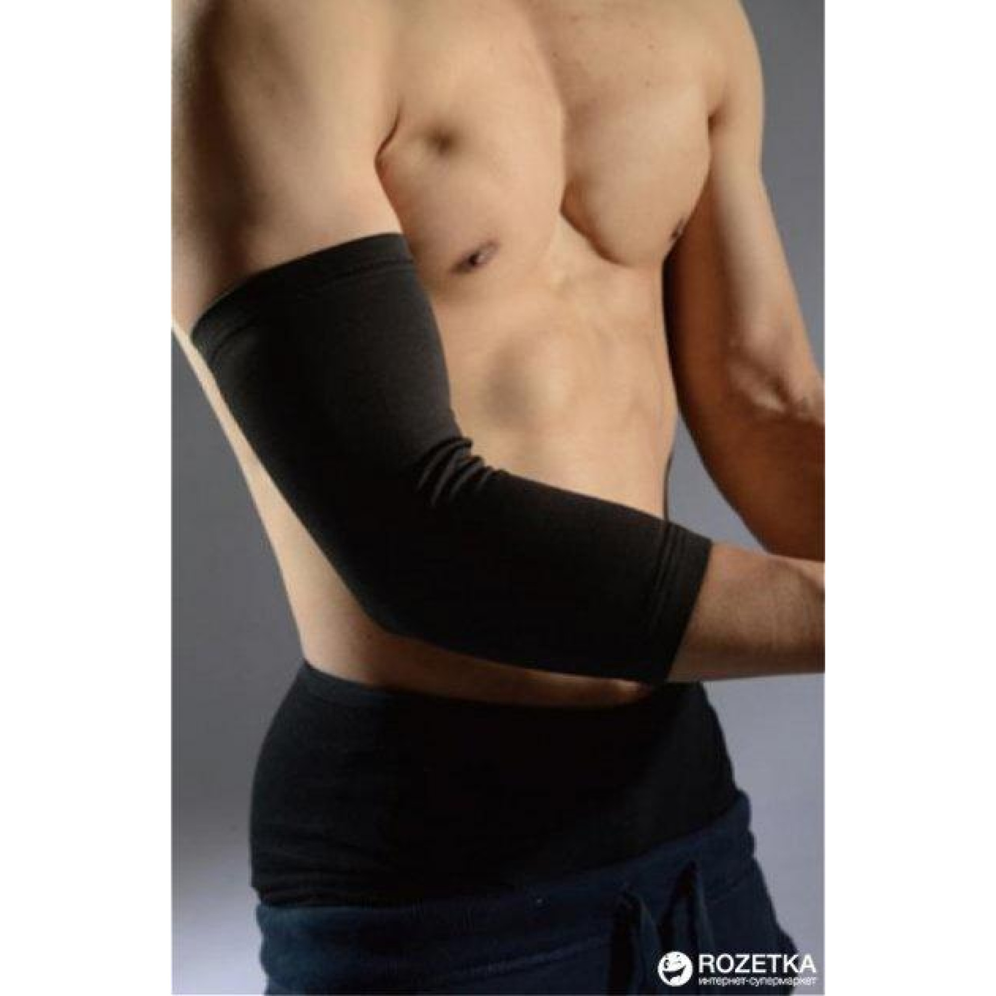 Фіксатор ліктя. Налокітник LiveUP ELBOW SUPPORT чорний S/M LS5771-SM - 1 - Robinzon.ua