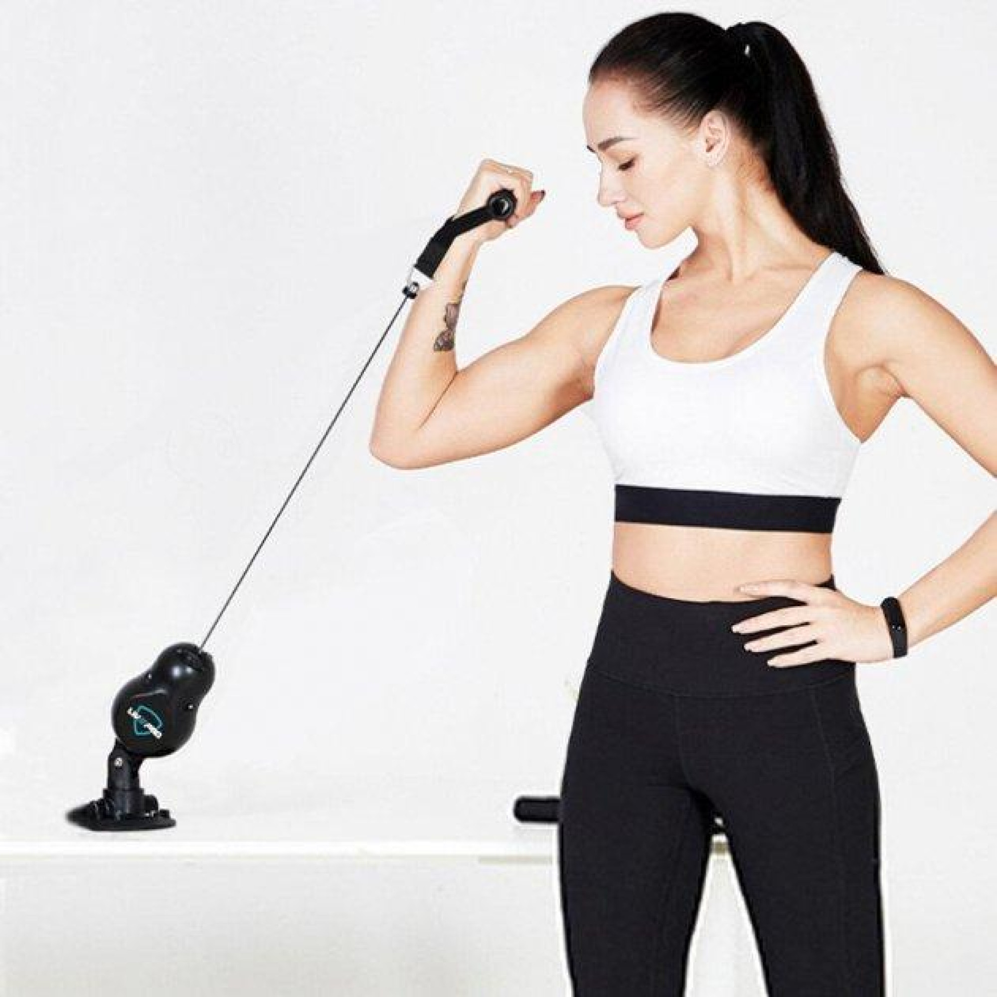 Кабельный тренажер LivePro TRAINING CABLE черный 130x120x275мм LP8408 - 3 Кабельный тренажер LivePro TRAINING CABLE черный 130x120x275мм LP8408 - 3 - Robinzon.ua