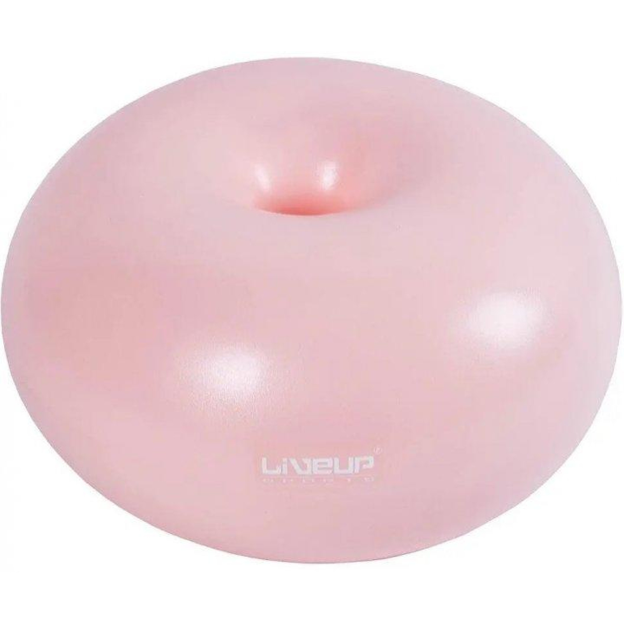М'яч для фітнесу. Фітбол LiveUP DONUT BALL рожевий 45х25см LS3567-p - Robinzon.ua