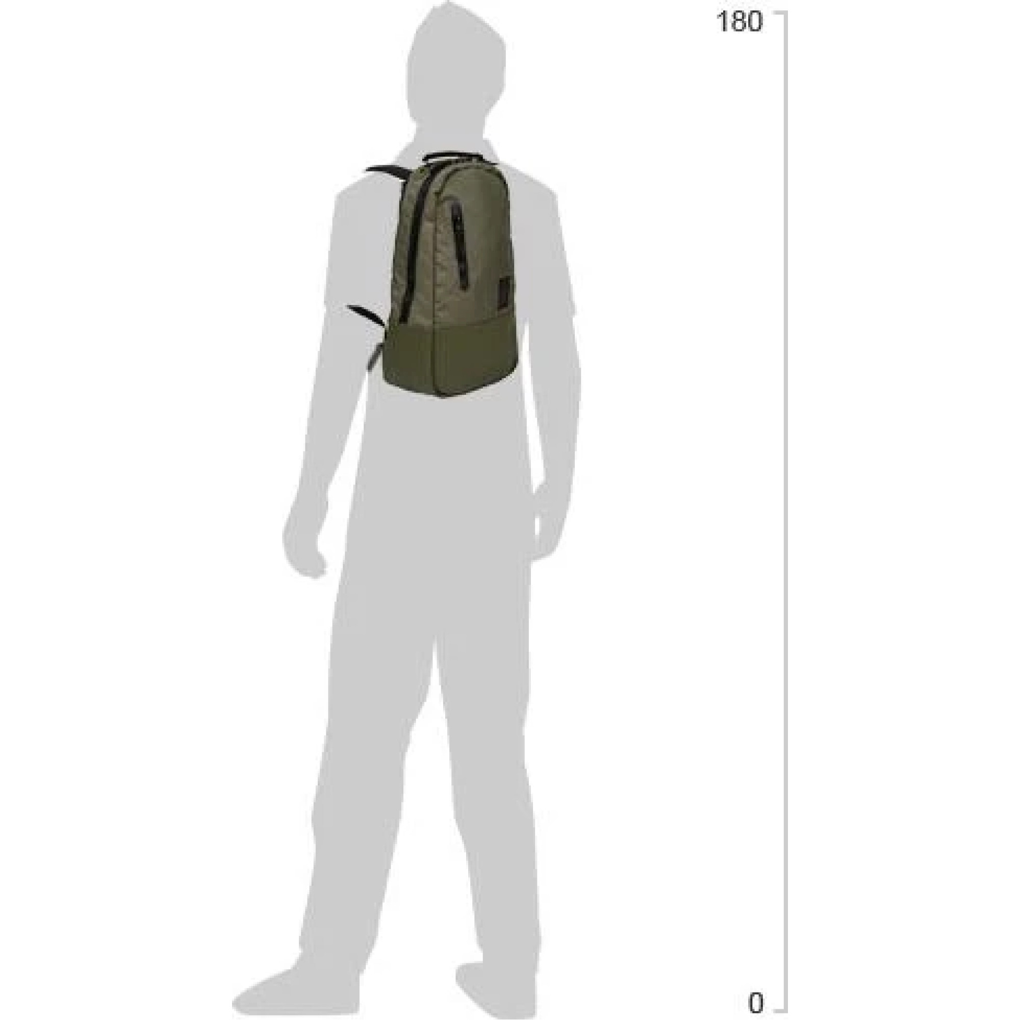 Рюкзак Asics BACK PACK хакі OSFM A16067-0073 - 1 - Robinzon.ua