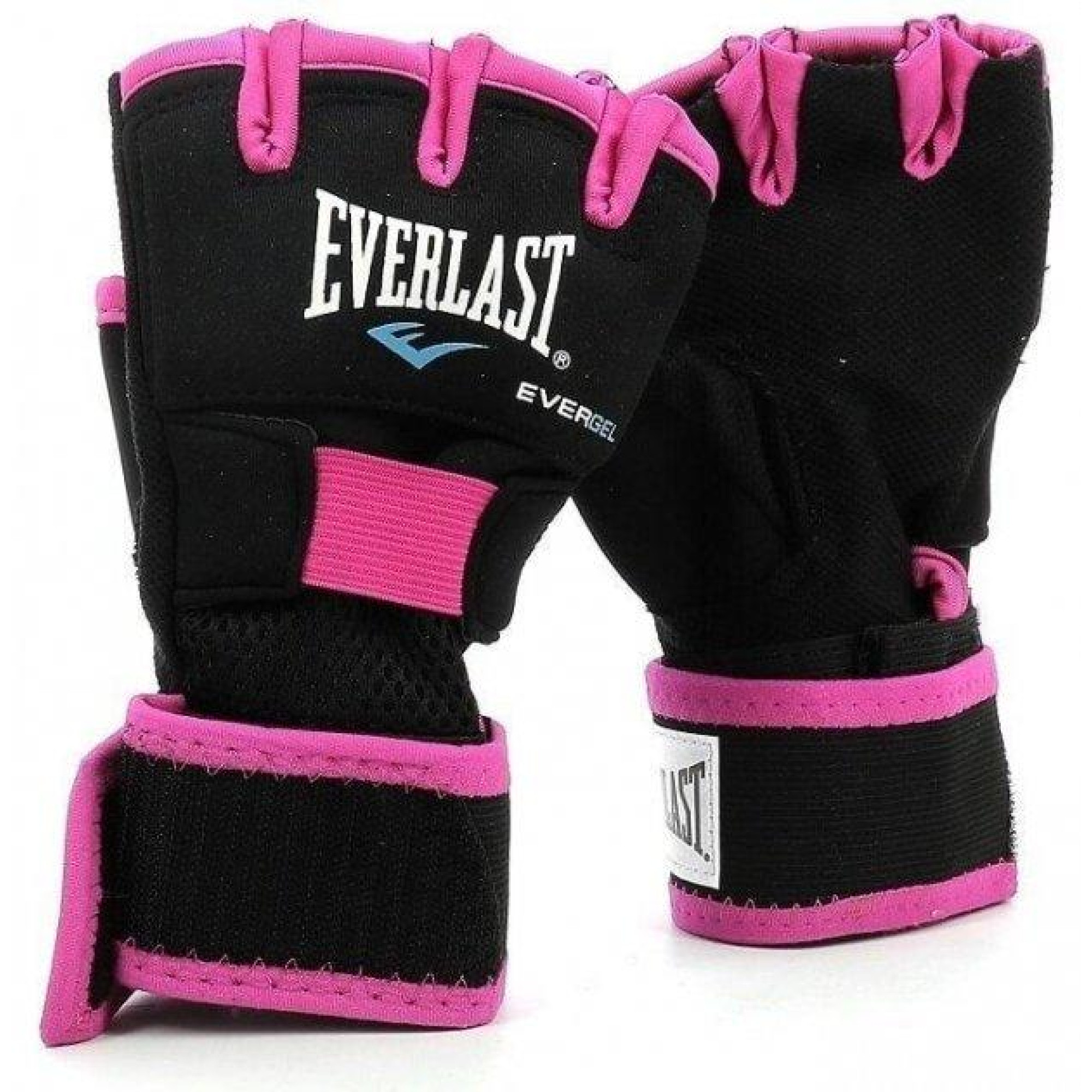 Бинти-рукавиці для боксу Everlast EVERGEL HAND WRAPS  Чорний Рожевий M/L (723791-70-84) - Robinzon.ua