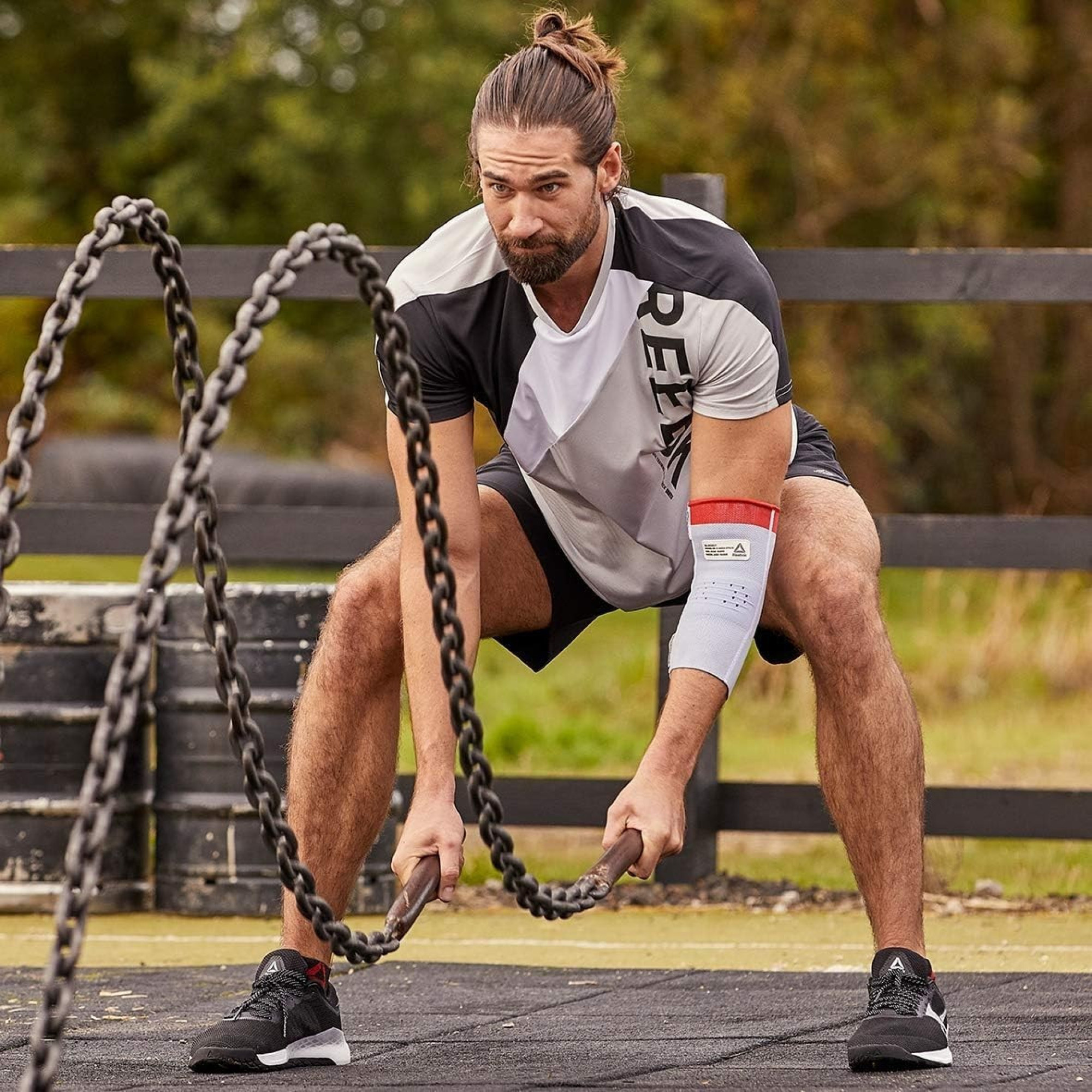 Фіксатор ліктя Reebok Speedwick Elbow Support білий, червоний Уні L RRSU-14523 L - 1 Фіксатор ліктя Reebok Speedwick Elbow Support білий, червоний Уні L RRSU-14523 L - 1 - Robinzon.ua