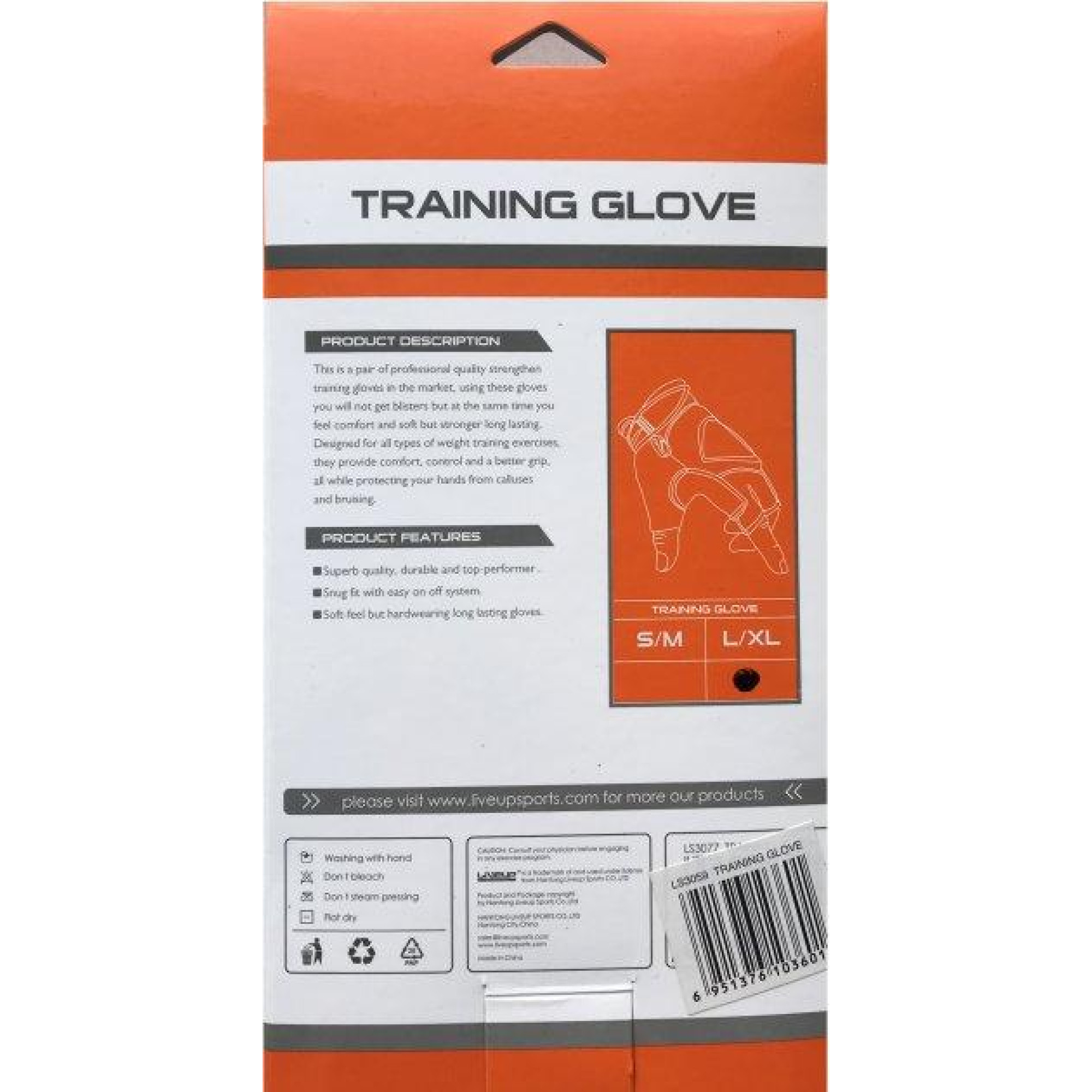 Рукавички для фітнесу та важкої атлетики LiveUP TRAINING GLOVES чорний L/XL LS3059-L/XL - 2 - Robinzon.ua