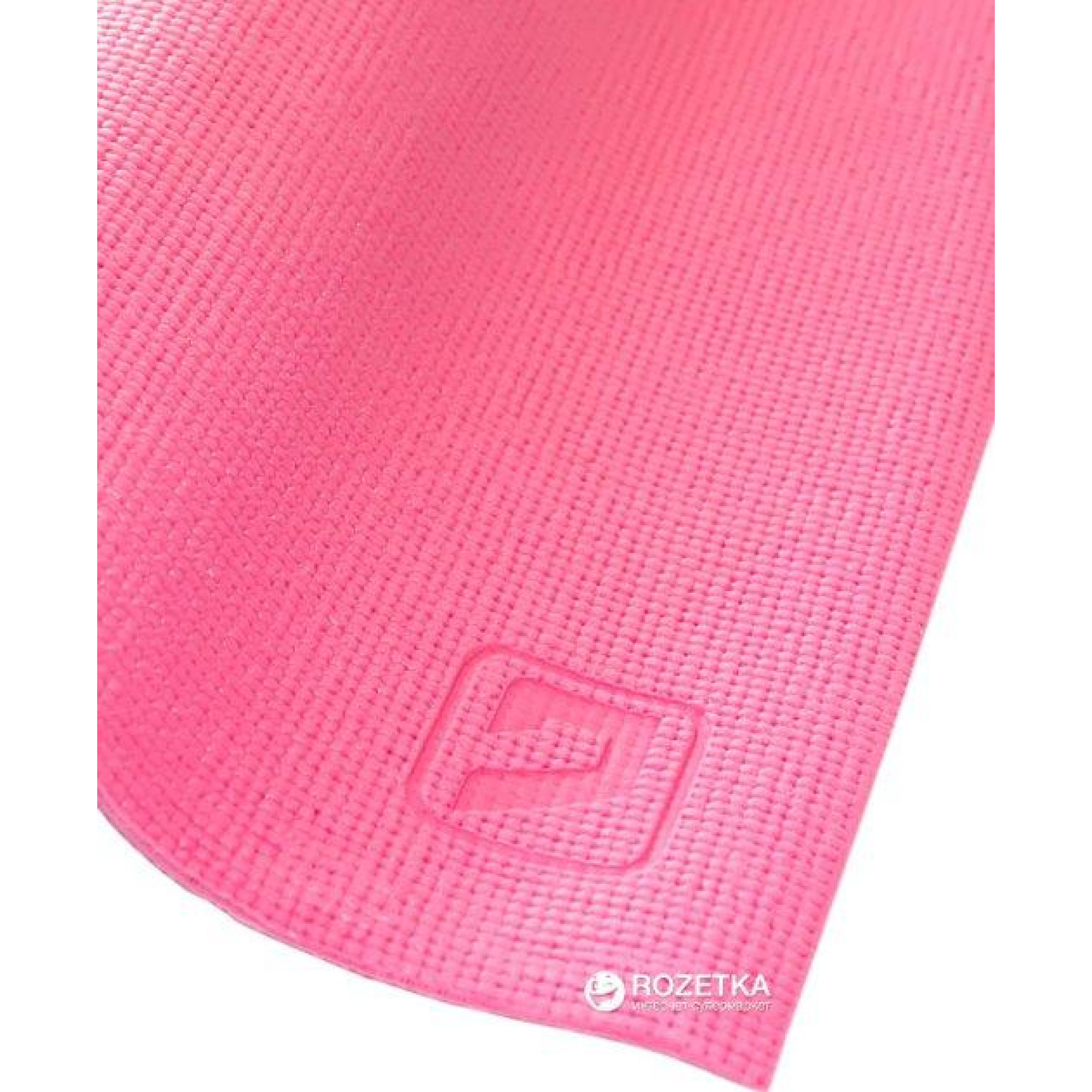Килимок для йоги LiveUP PVC YOGA MAT рожевий 173x61x0.4 см LS3231-04p - 1 - Robinzon.ua