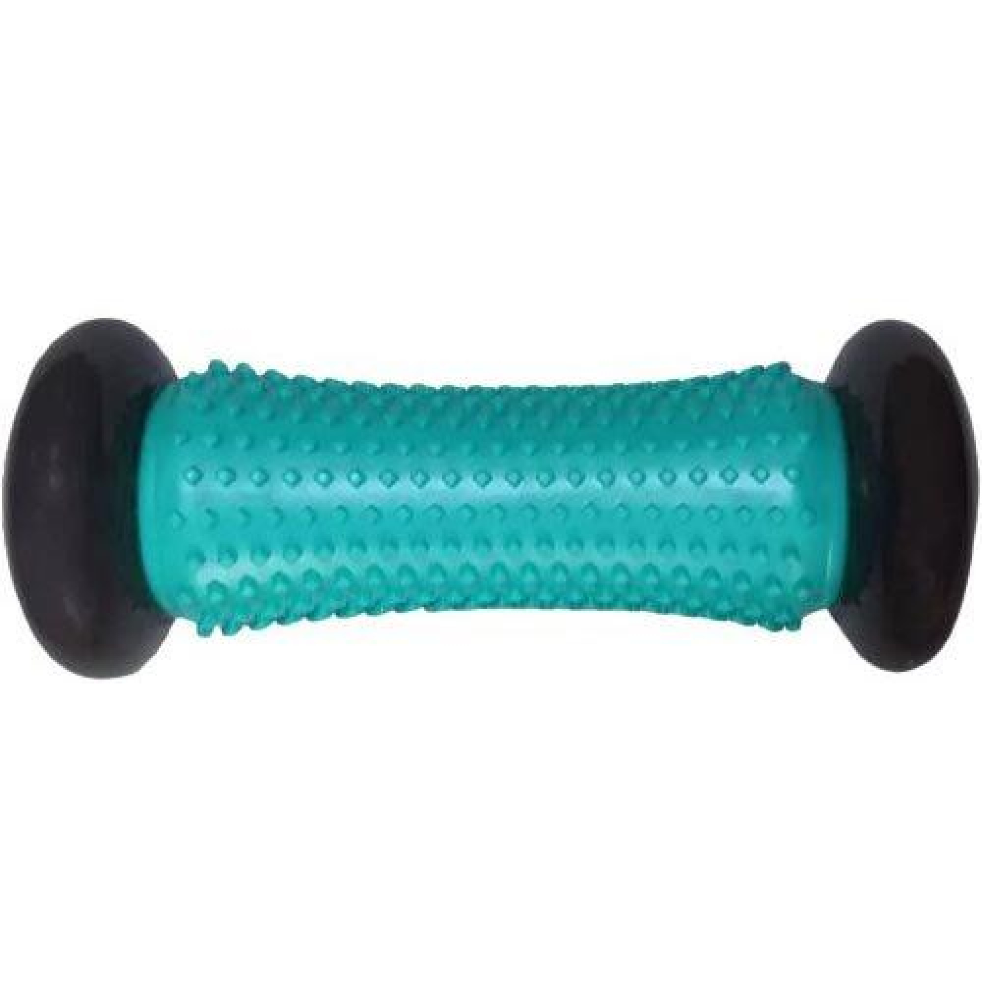 Масажний ролик LiveUP MASSAGE BAR сірий, бірюзовий 16.5х7 см LS5048-b - Robinzon.ua