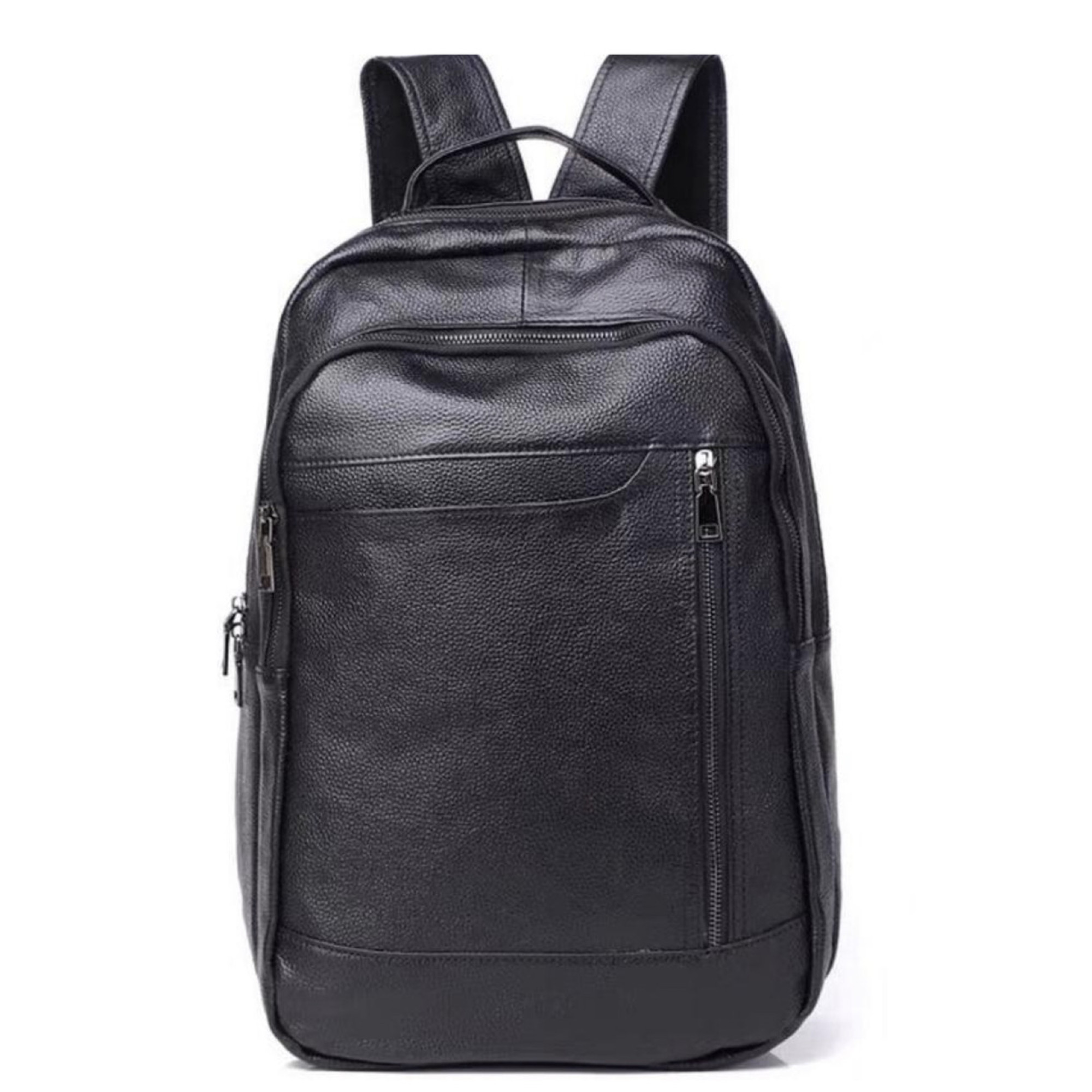 Міський рюкзак шкіряний Tiding Bag B2-03555A чорний - Robinzon.ua