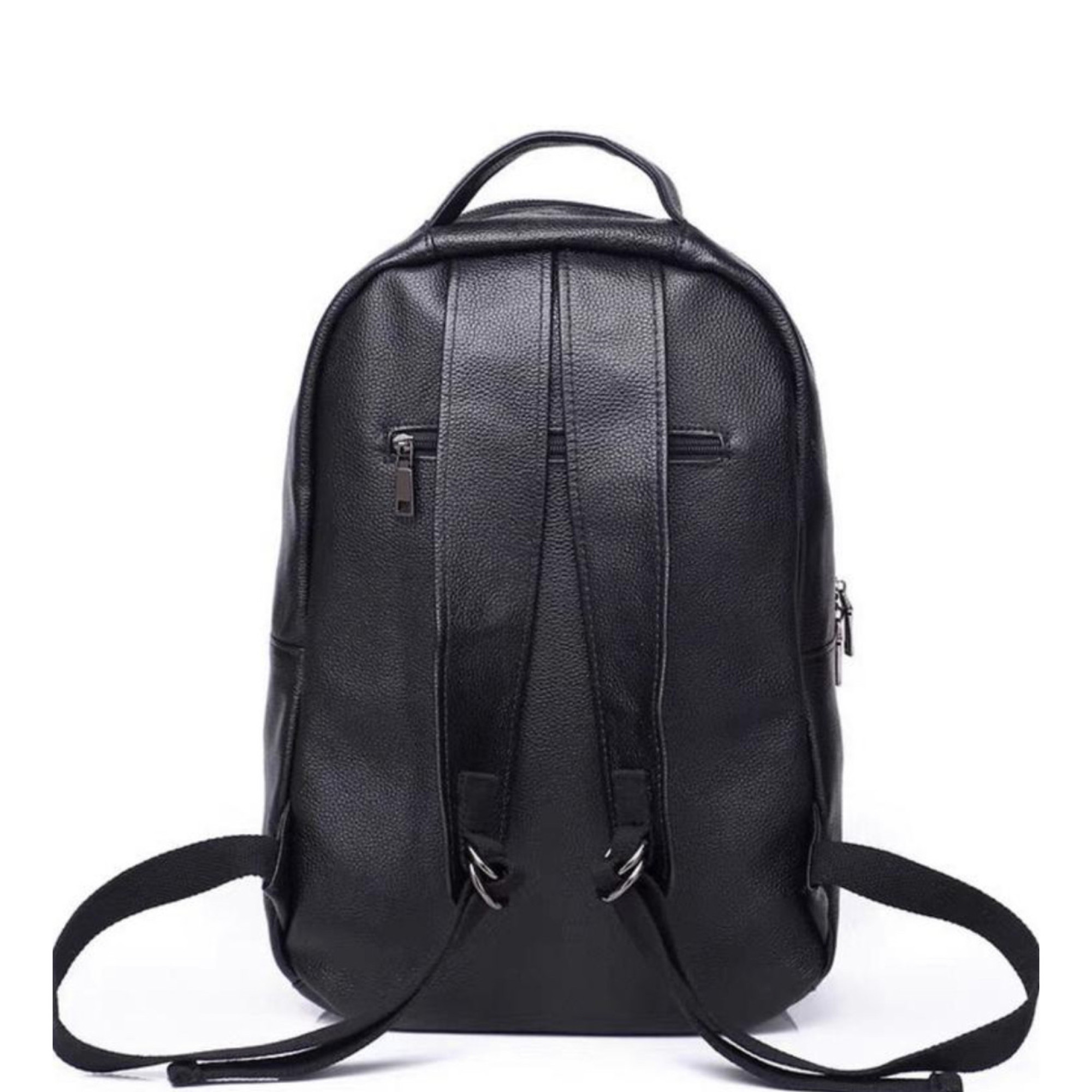 Городской кожаный рюкзак Tiding Bag B2-03555A черный - 1 - Robinzon.ua