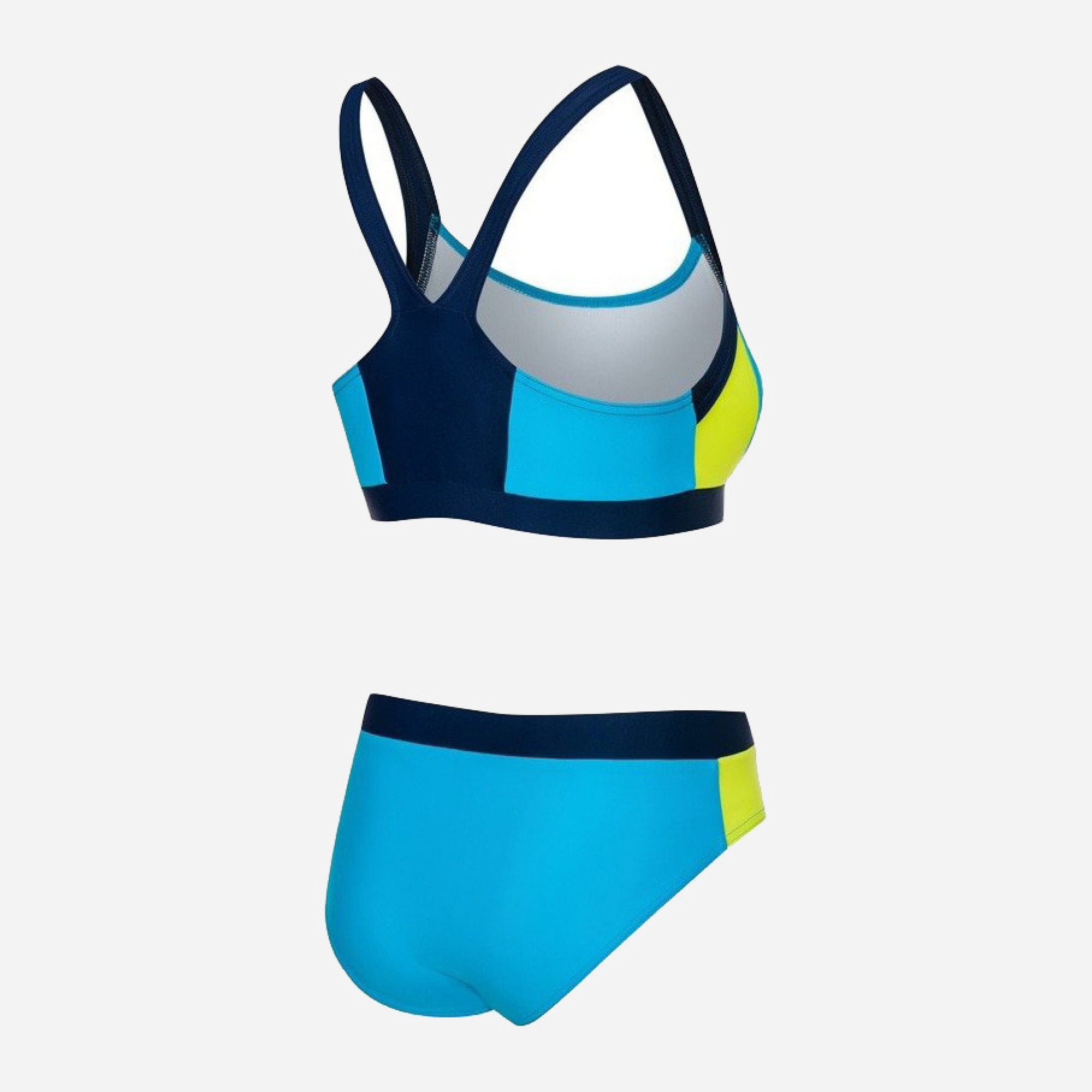 Роздільний купальник жіночий Aqua Speed 460-284 42 XL Блакитний/Жовтий/Чорний (5908217671257) - 1 - Robinzon.ua