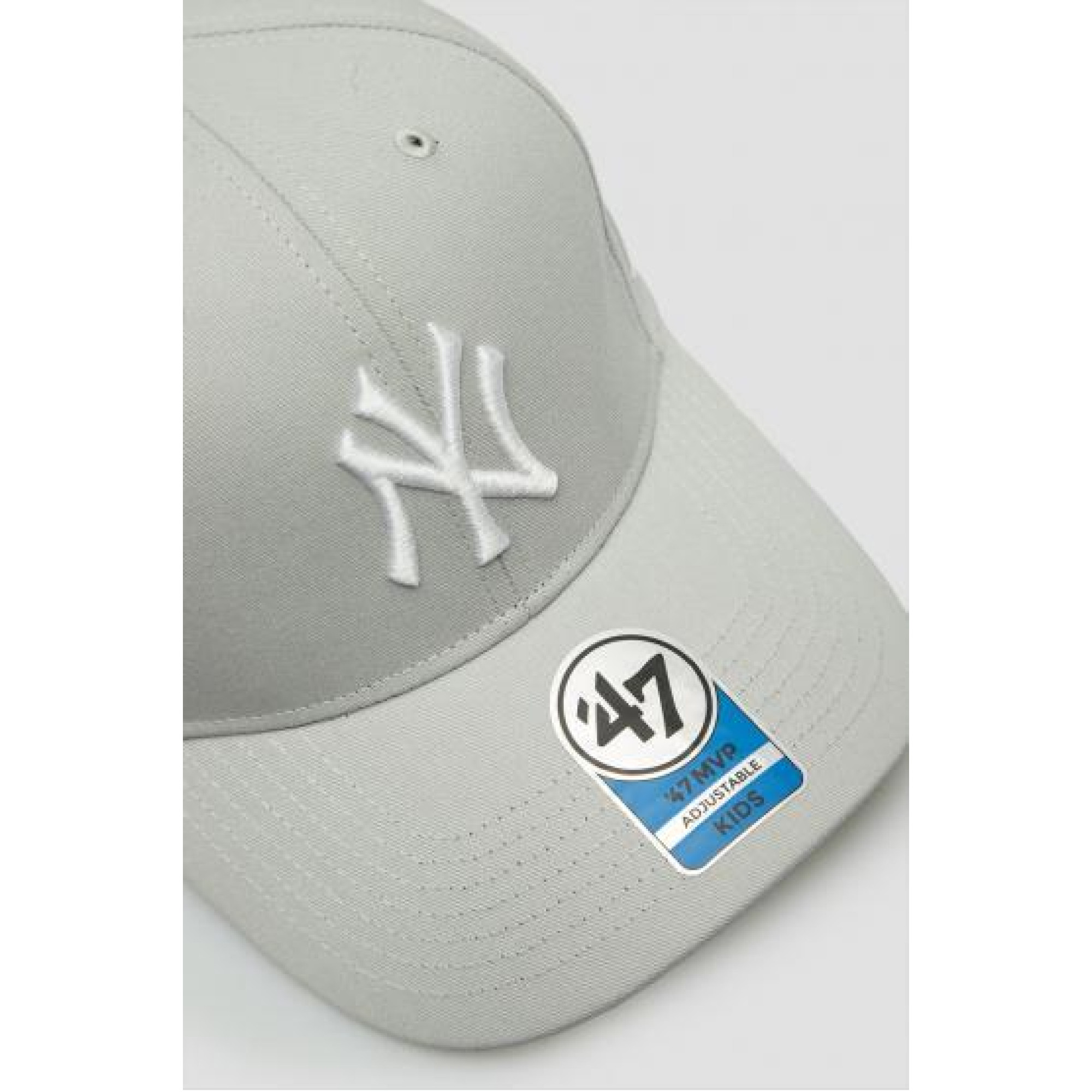 Детская Кепка MVP 47 Brand MLB NEW YORK YANKEES RAISED Серый OSFA (RAC17CTP-GY_JR) - 3 - Robinzon.ua