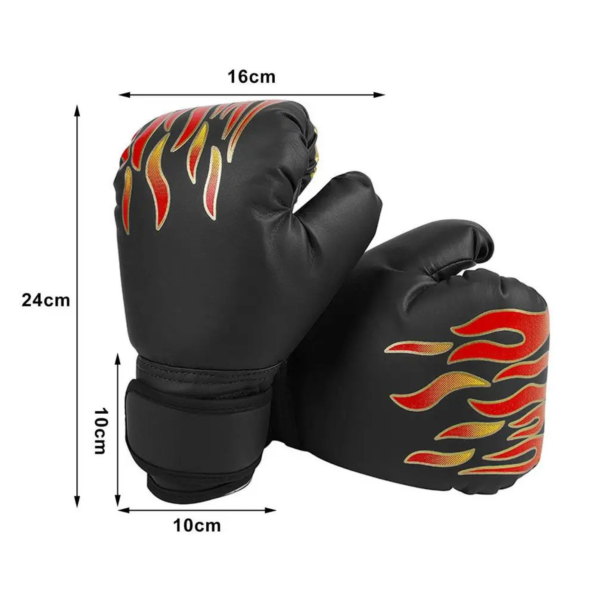 Дитячі боксерські рукавички (5-12 років) чорного кольору - 5 - Robinzon.ua