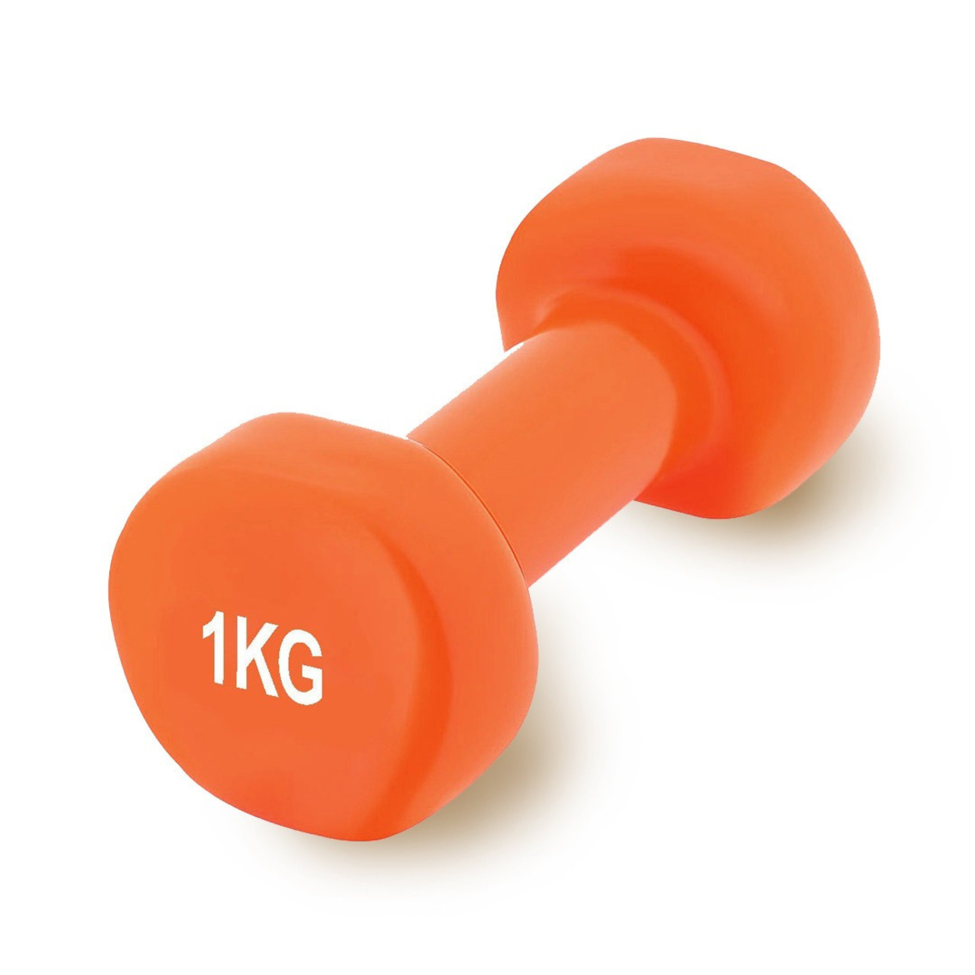Гантель вінілова PowerPlay 1 кг. PP_4103 Помаранчова (1 шт.) - Robinzon.ua