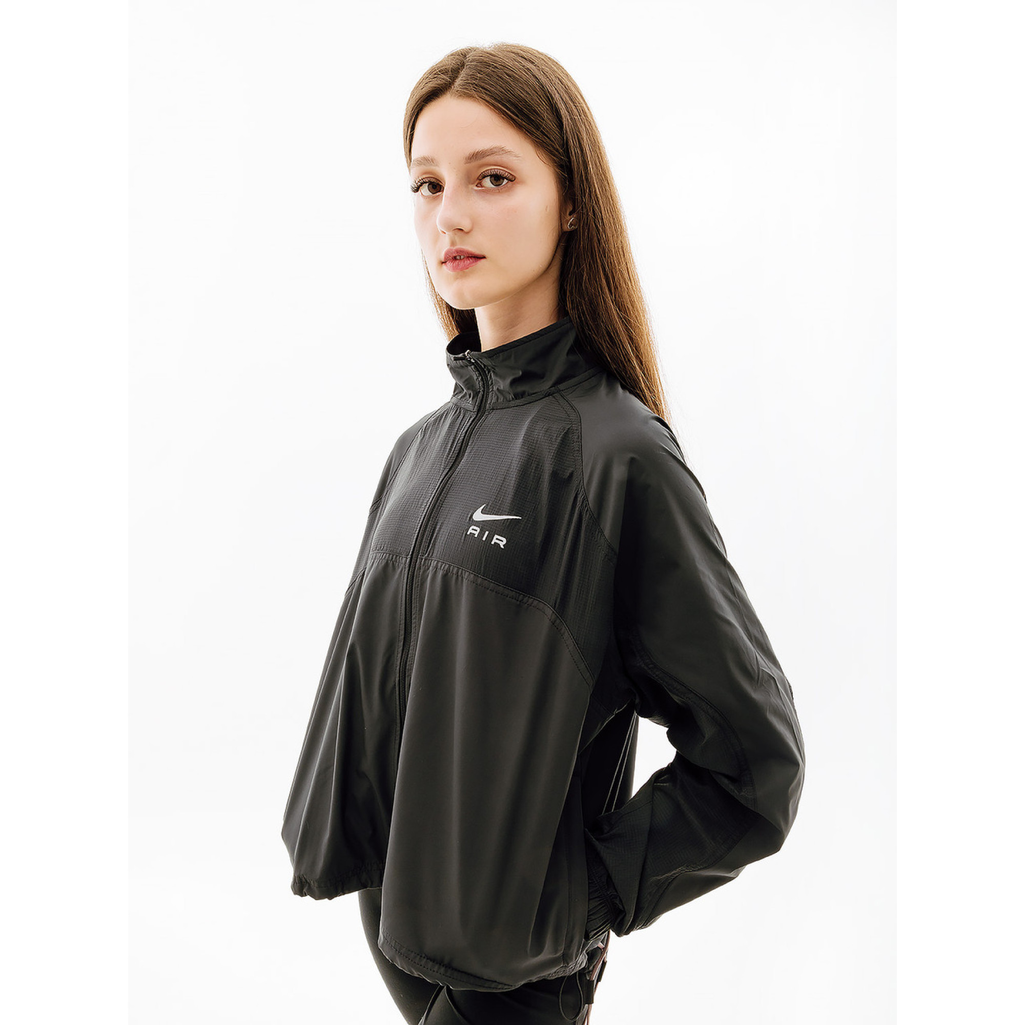 Жіноча Вітровка Nike W NK DF AIR JACKET Чорний  S (7dDX0263-010 S) - 1 - Robinzon.ua