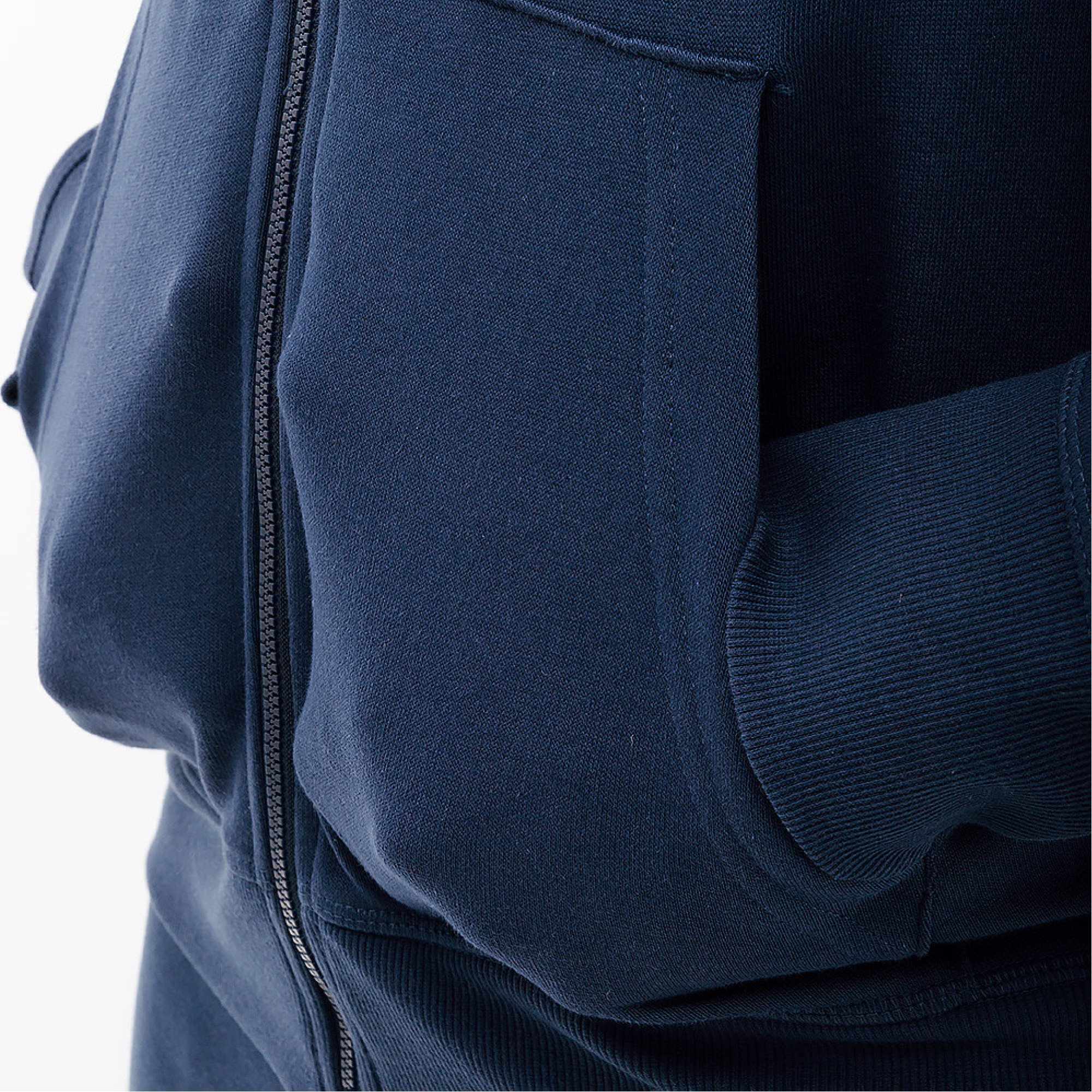 Чоловіча Куртка New Balance Essentials Stacked Logo FZ Синій XL (7dMJ31536NNY XL) - 2 - Robinzon.ua