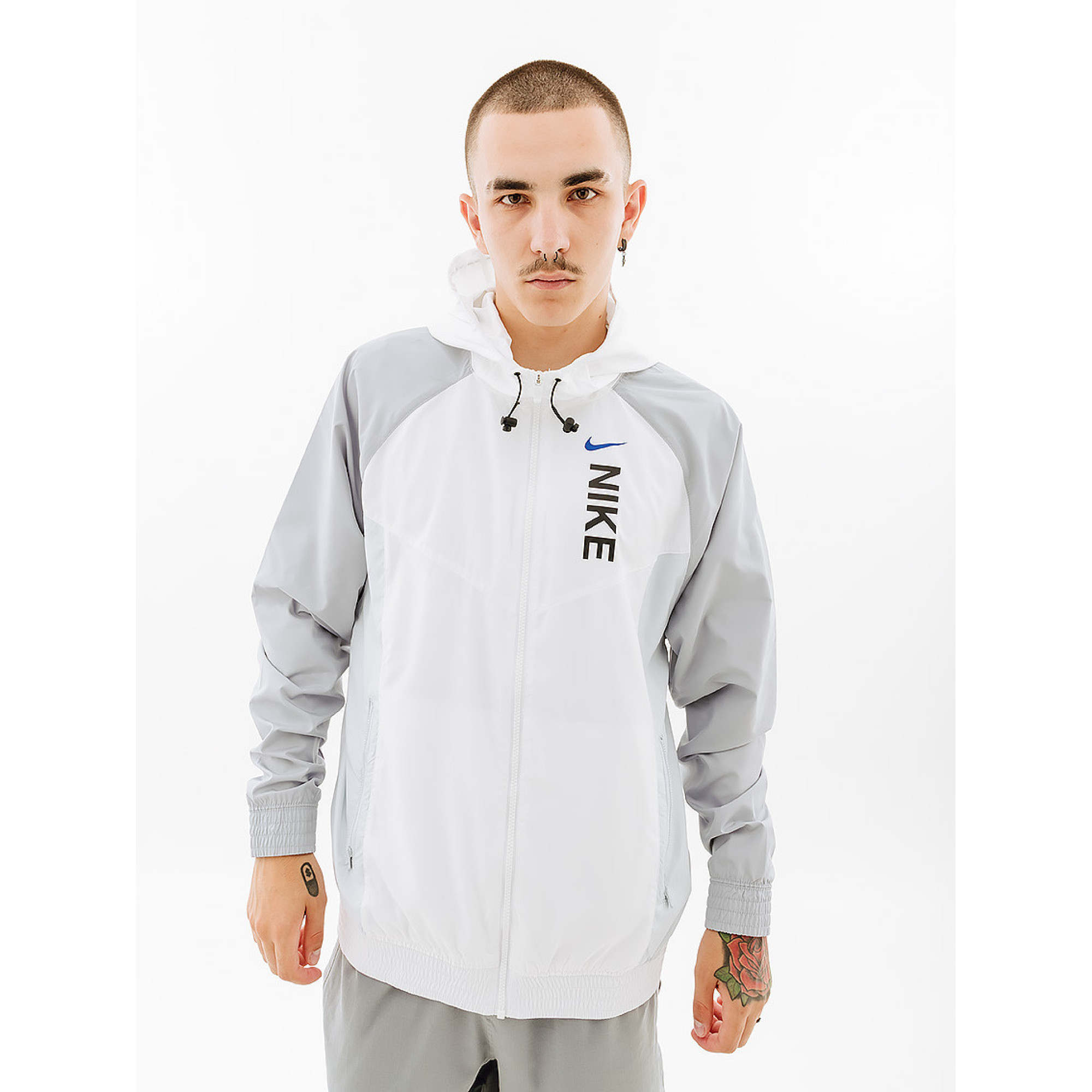 Чоловіча Куртка Nike M NSW HYBRID LTWT WR Білий  L (7dFB1627-100 L) - 3 - Robinzon.ua