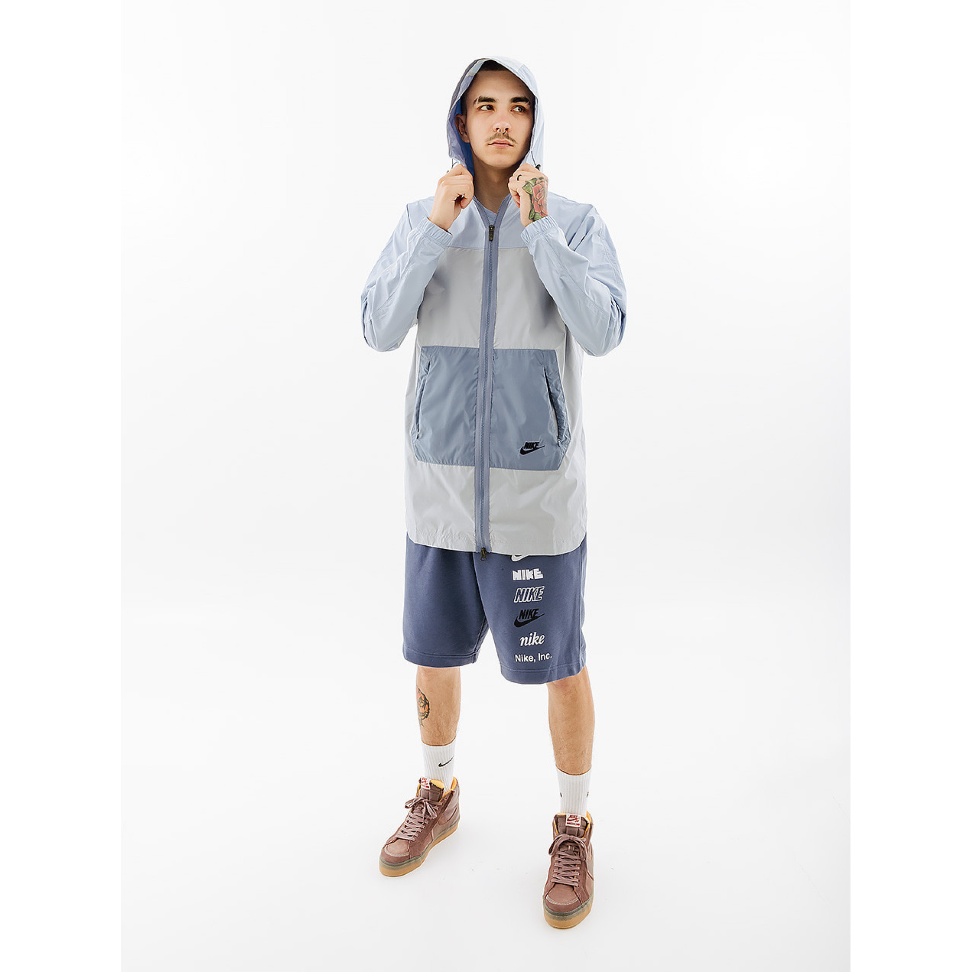 Чоловіча Куртка Nike M NSW SPU WVN JKT Блакитний  XL (7dFJ5250-412 XL) - Robinzon.ua