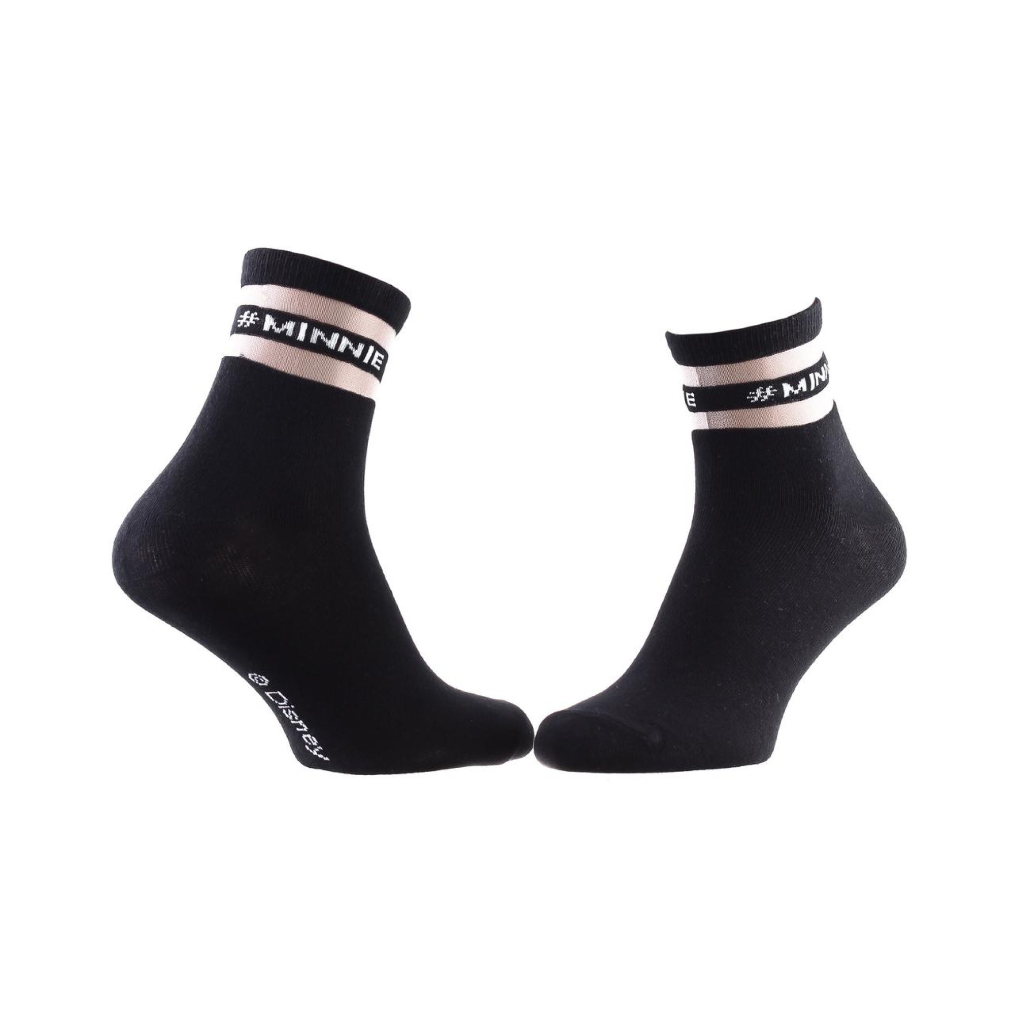 Шкарпетки Disney Minnie Writing Minnie 1-pack 36-41 black 13892159-2 - Robinzon.ua